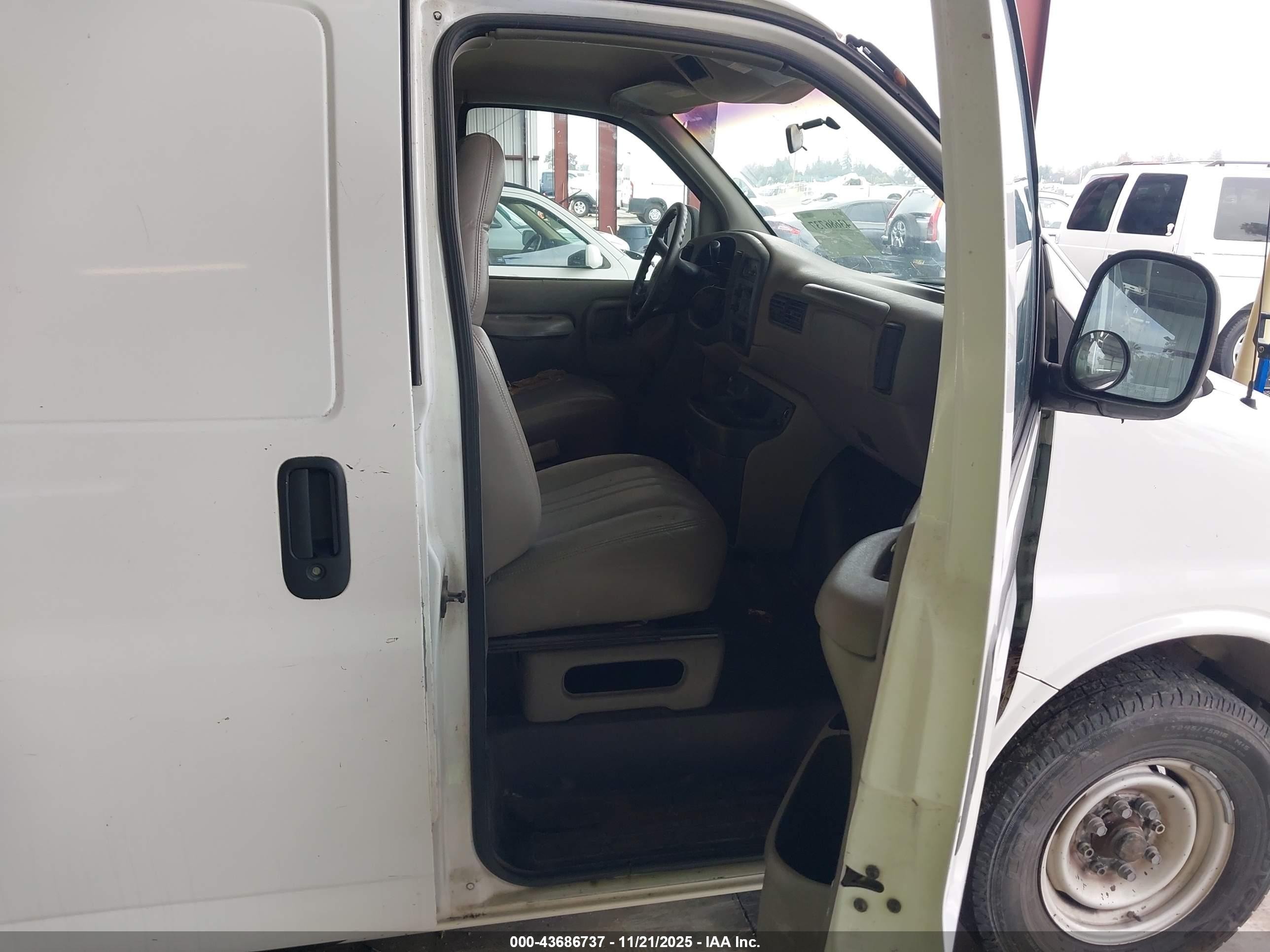 1999 Chevrolet Express   White vin: 1GCHG35R5X1005237