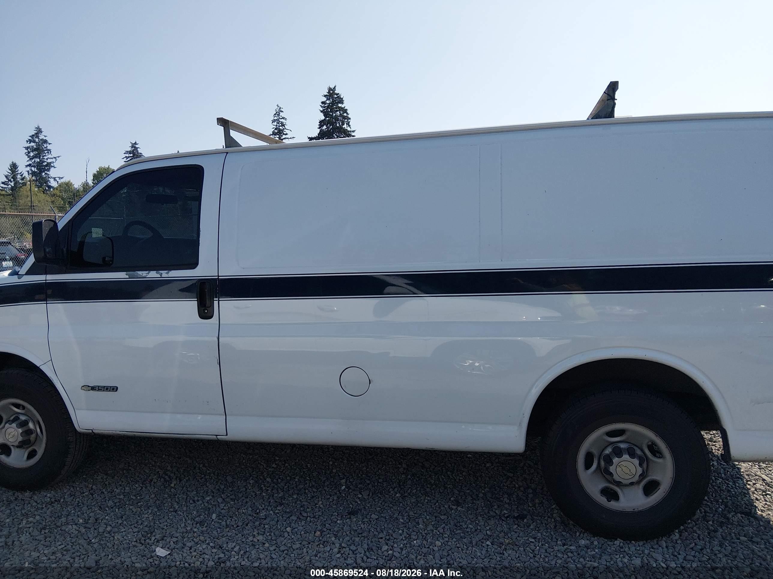 2006 Chevrolet Express Y3h Paratransit White vin: 1GCHG35U361253926