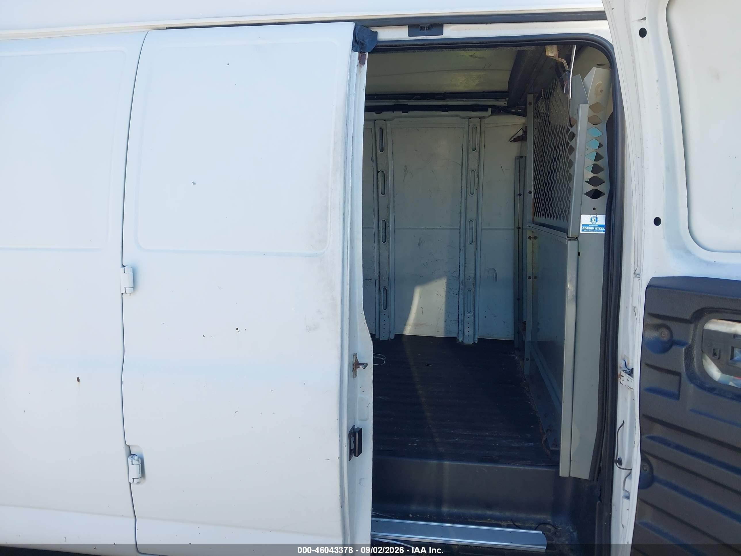 2007 Chevrolet Express Work Van White vin: 1GCHG39U071223892