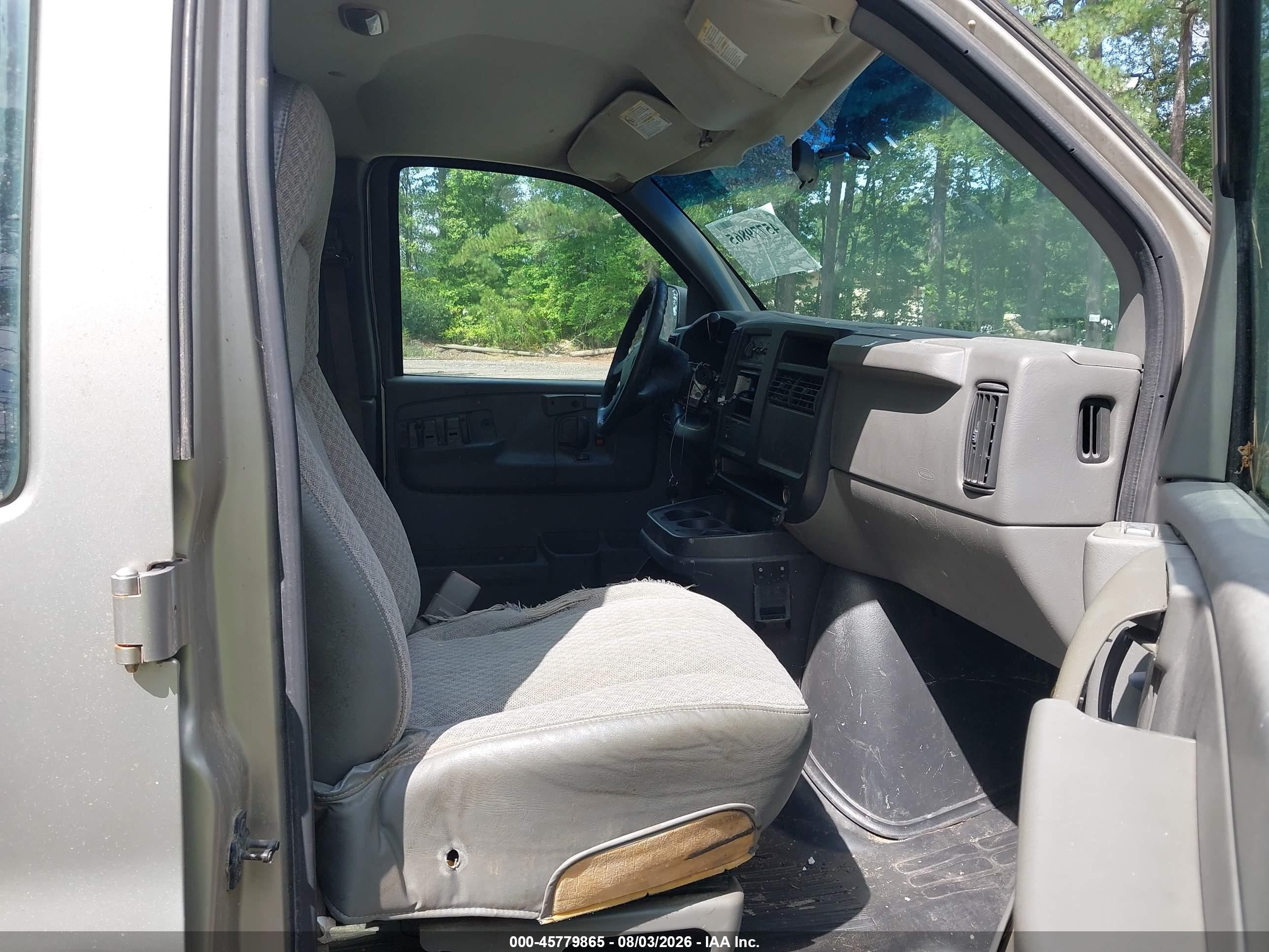 2003 Chevrolet Express Cargo Van   Gray vin: 1GCHG39U631123628