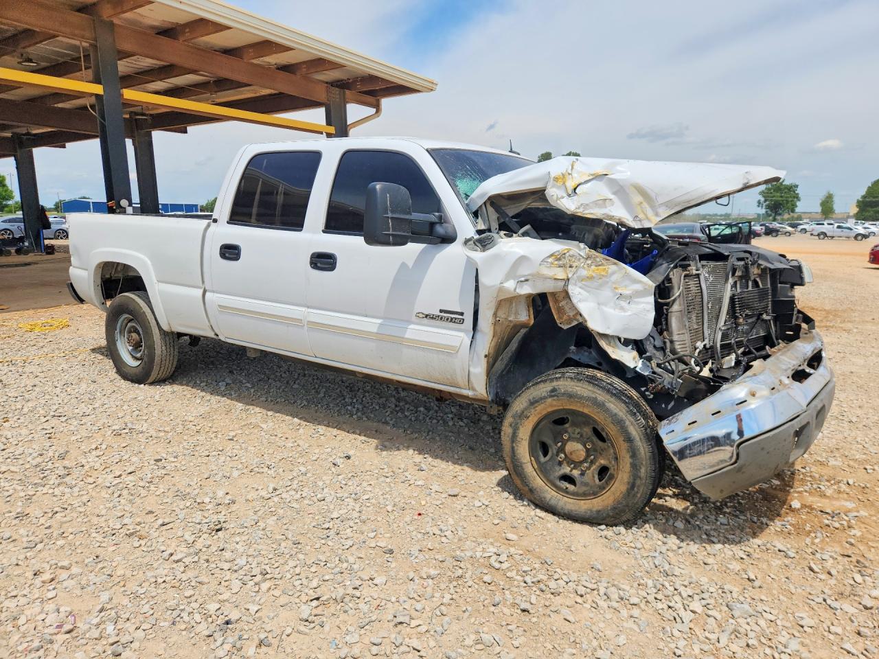 2003 Chevrolet Silverado K2500 Heavy Duty Белый vin: 1GCHK23103F161785