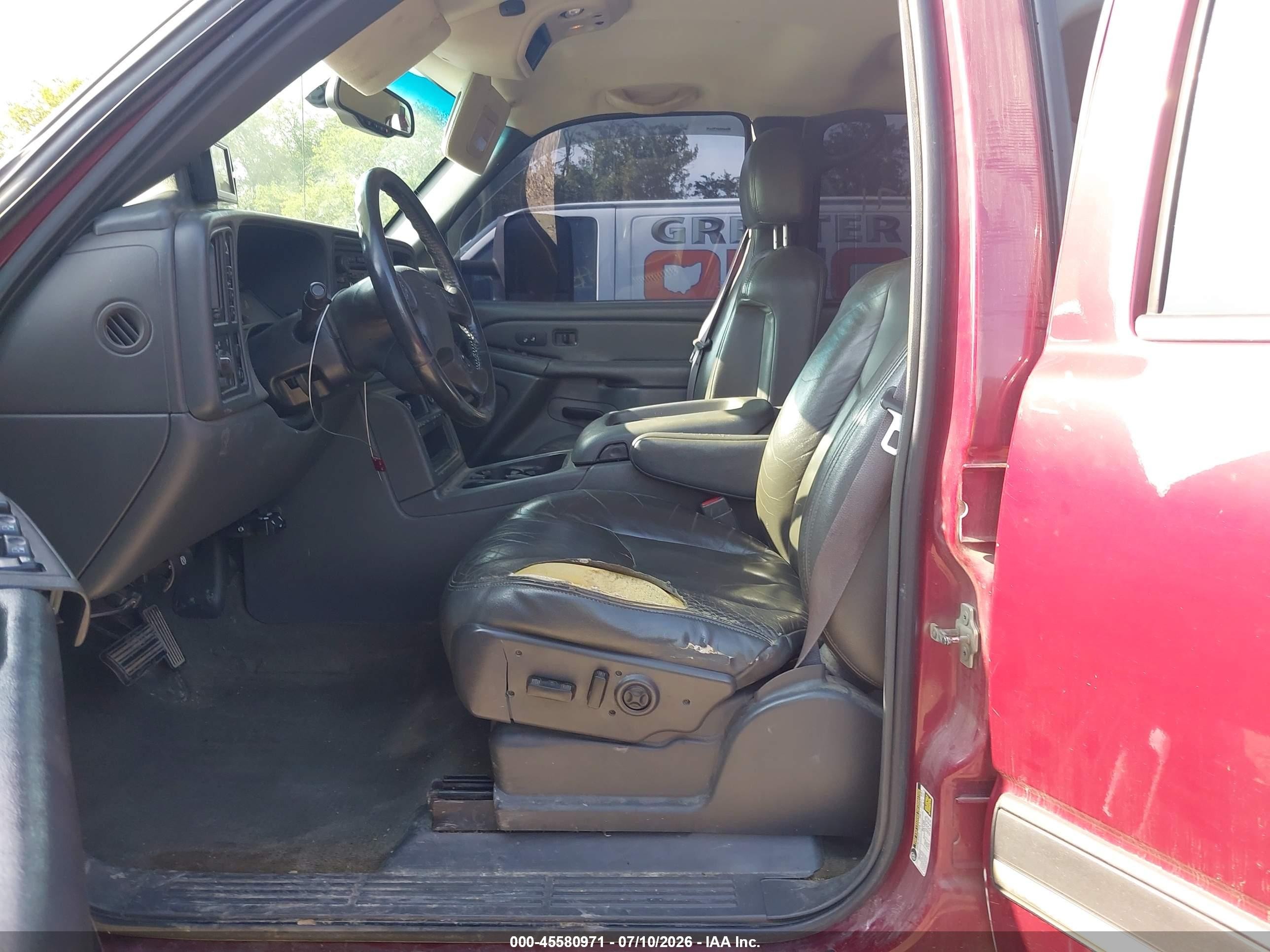 2004 Chevrolet Silverado 2500hd Lt Maroon vin: 1GCHK23104F165207