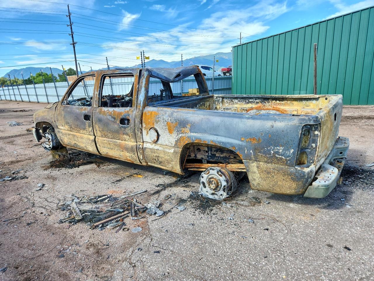 2002 Chevrolet Silverado K2500 Heavy Duty Burn vin: 1GCHK23112F133377
