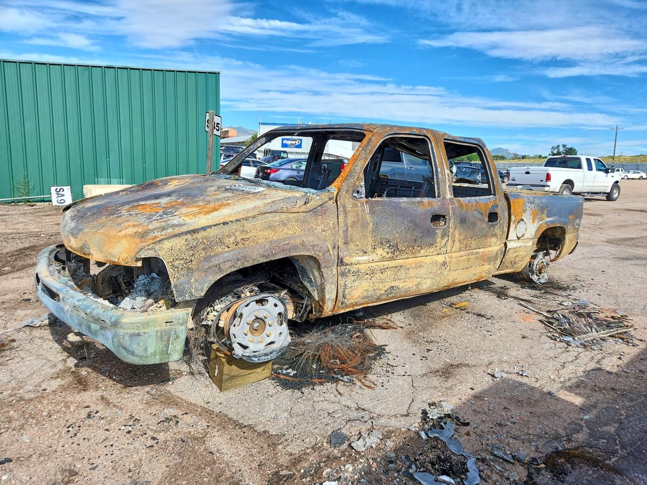 2002 Chevrolet Silverado K2500 Heavy Duty Burn vin: 1GCHK23112F133377