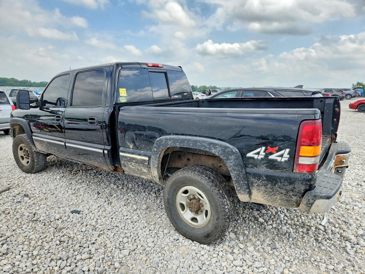 2002 Chevrolet Silverado K2500 Heavy Duty Black vin: 1GCHK23112F166623