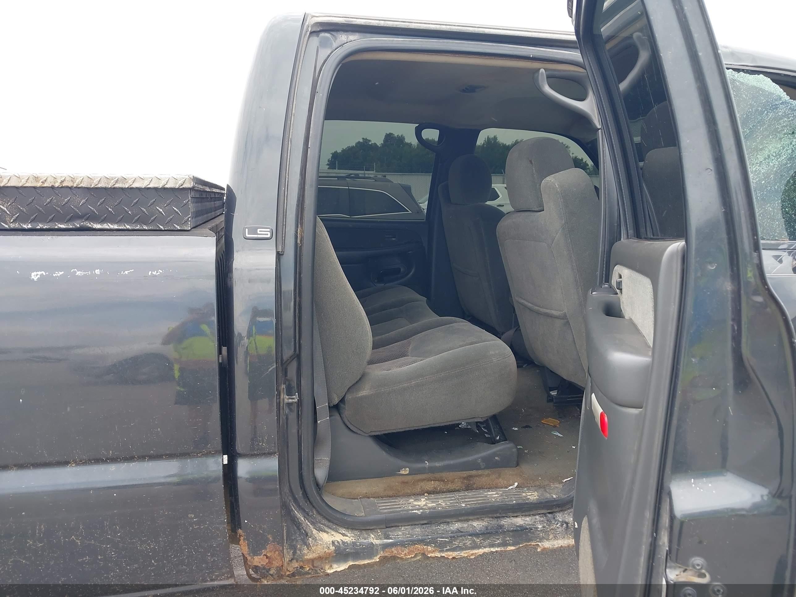 2003 Chevrolet Silverado 2500hd Ls Gray vin: 1GCHK23113F188784