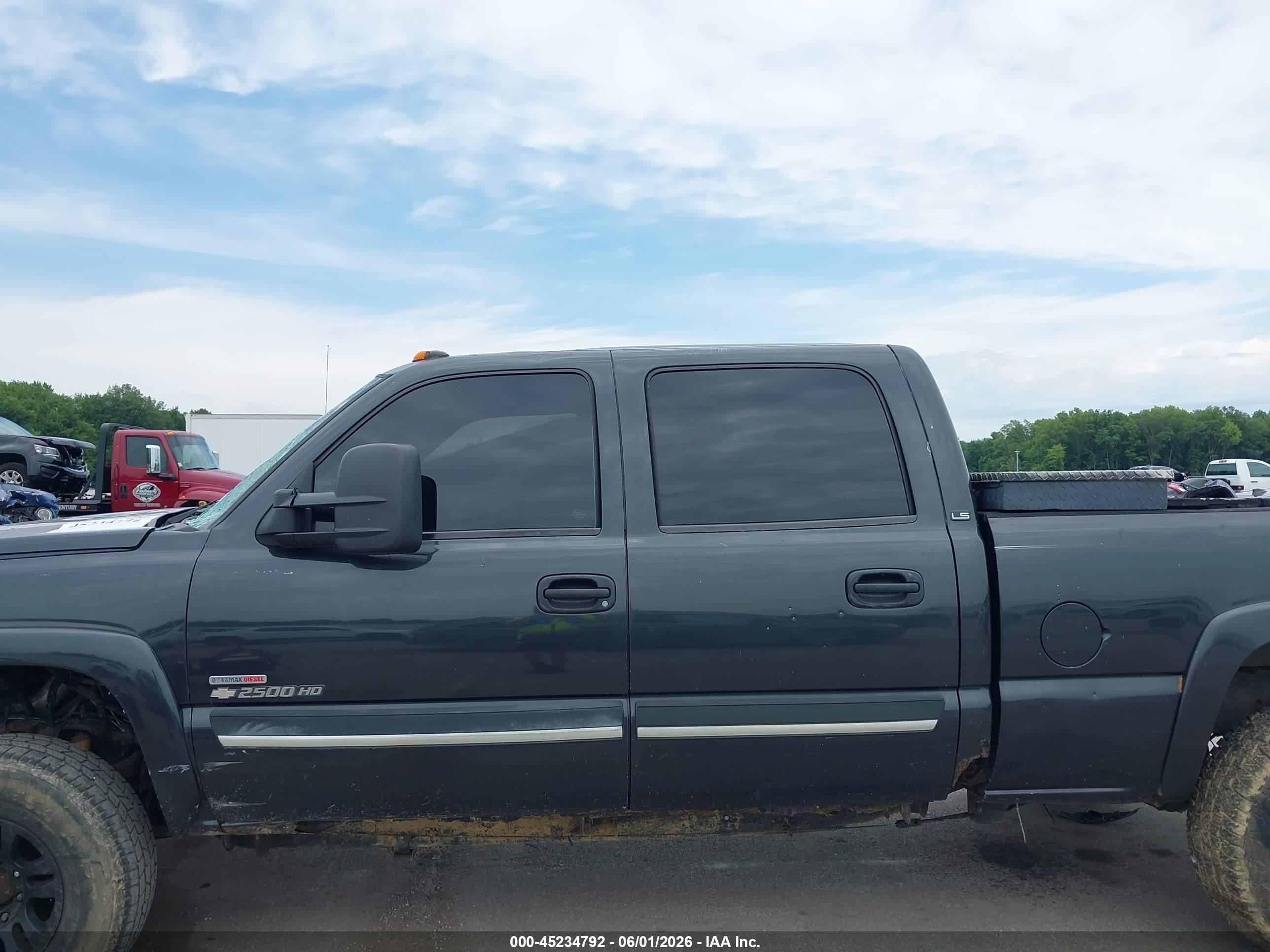 2003 Chevrolet Silverado 2500hd Ls Gray vin: 1GCHK23113F188784