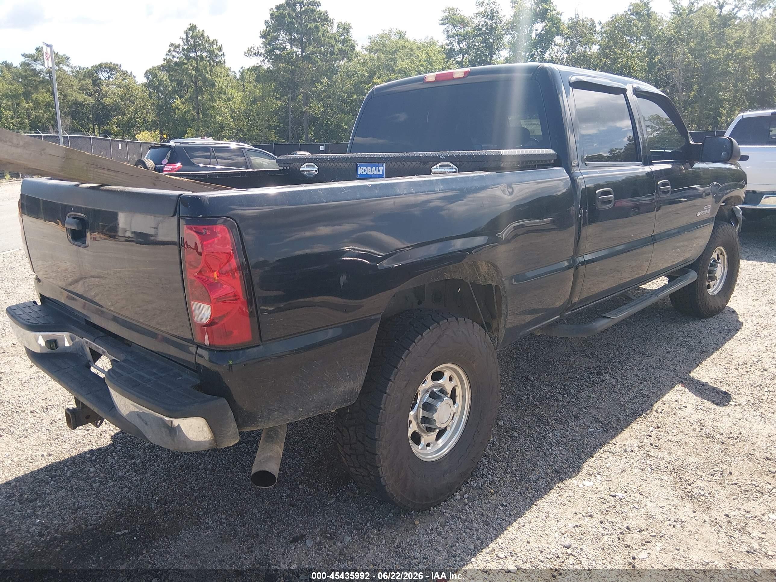 2003 Chevrolet Silverado 2500hd Lt Black vin: 1GCHK23113F205860