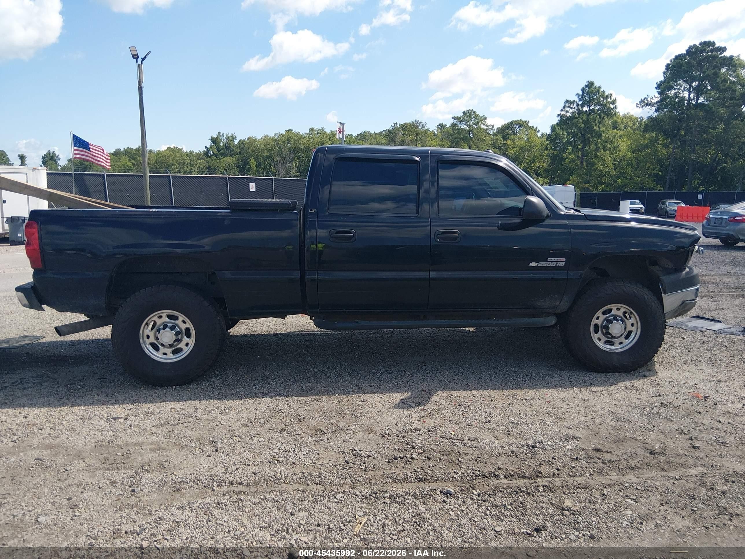 2003 Chevrolet Silverado 2500hd Lt Black vin: 1GCHK23113F205860