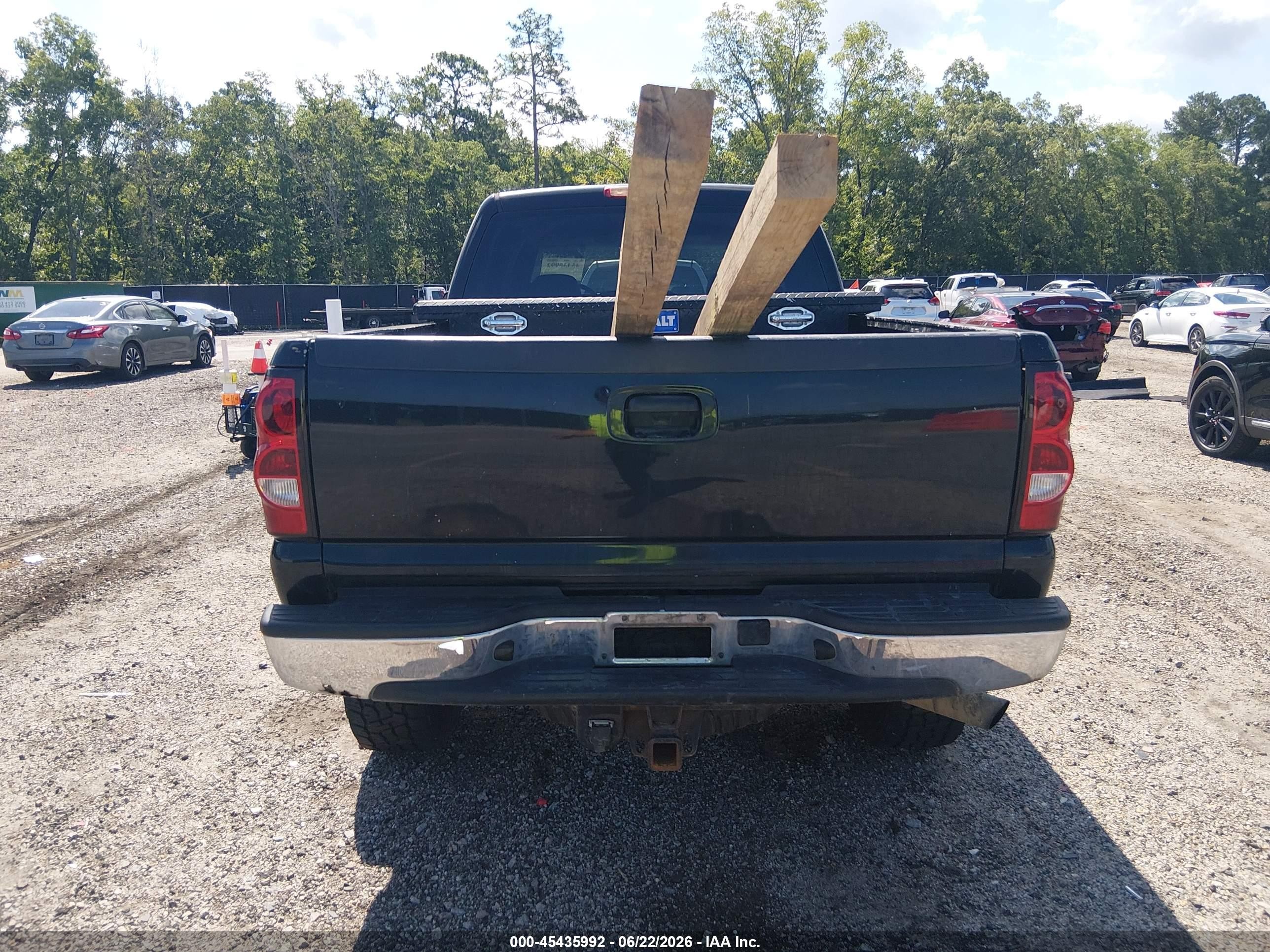 2003 Chevrolet Silverado 2500hd Lt Black vin: 1GCHK23113F205860