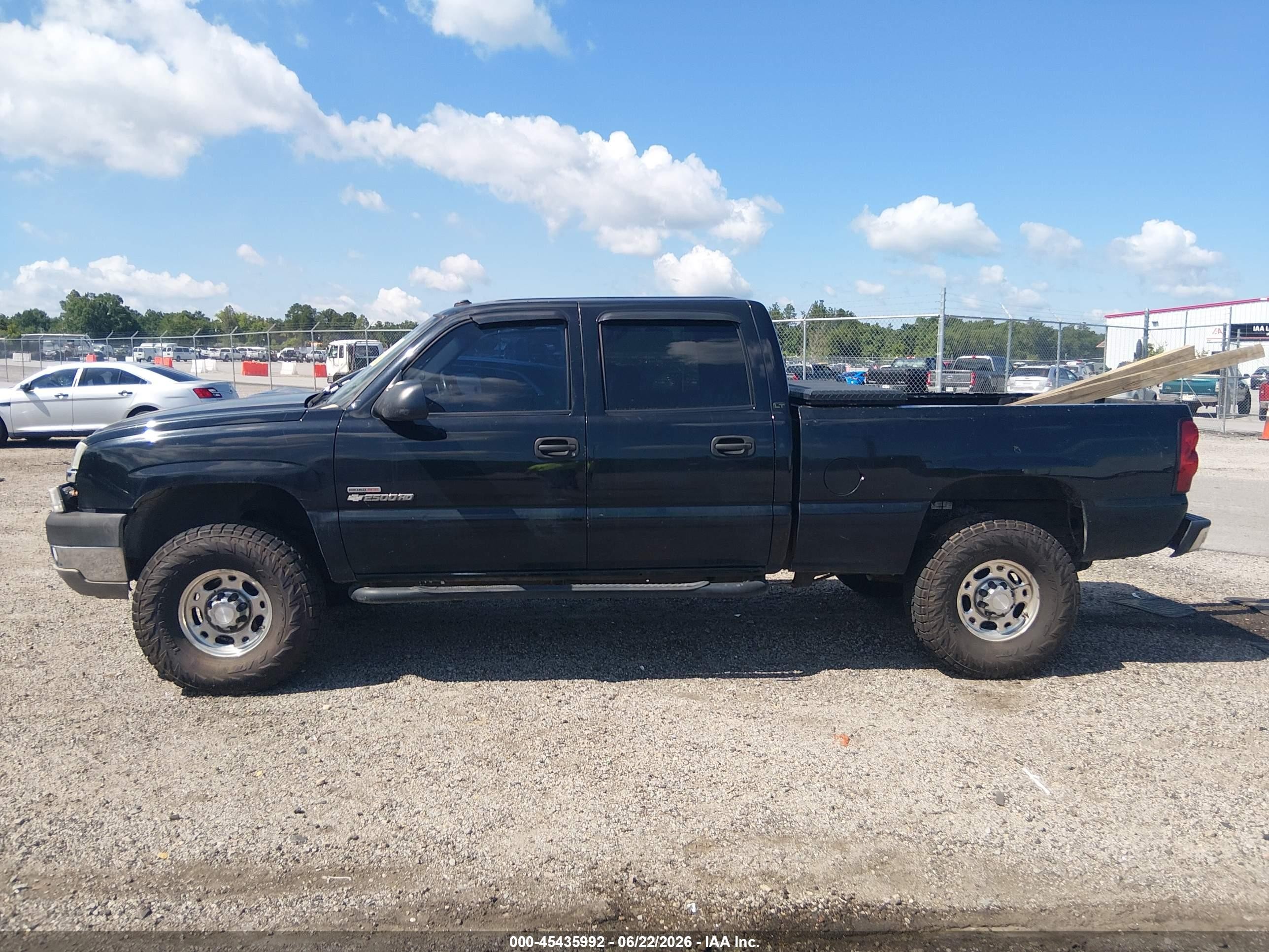 2003 Chevrolet Silverado 2500hd Lt Black vin: 1GCHK23113F205860
