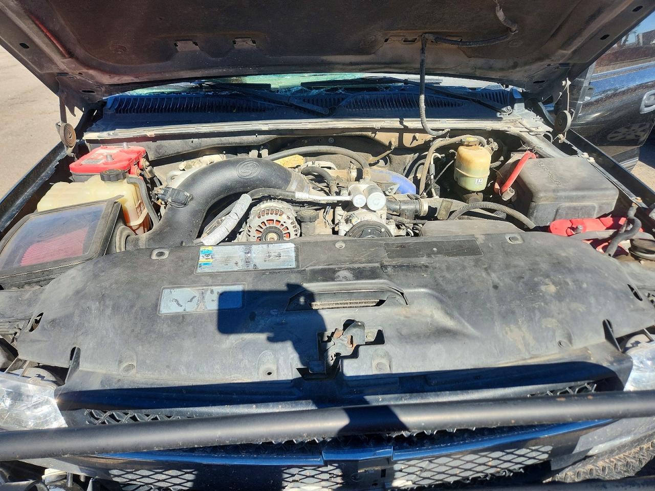 2002 Chevrolet Silverado K2500 Heavy Duty Black vin: 1GCHK23122F197072