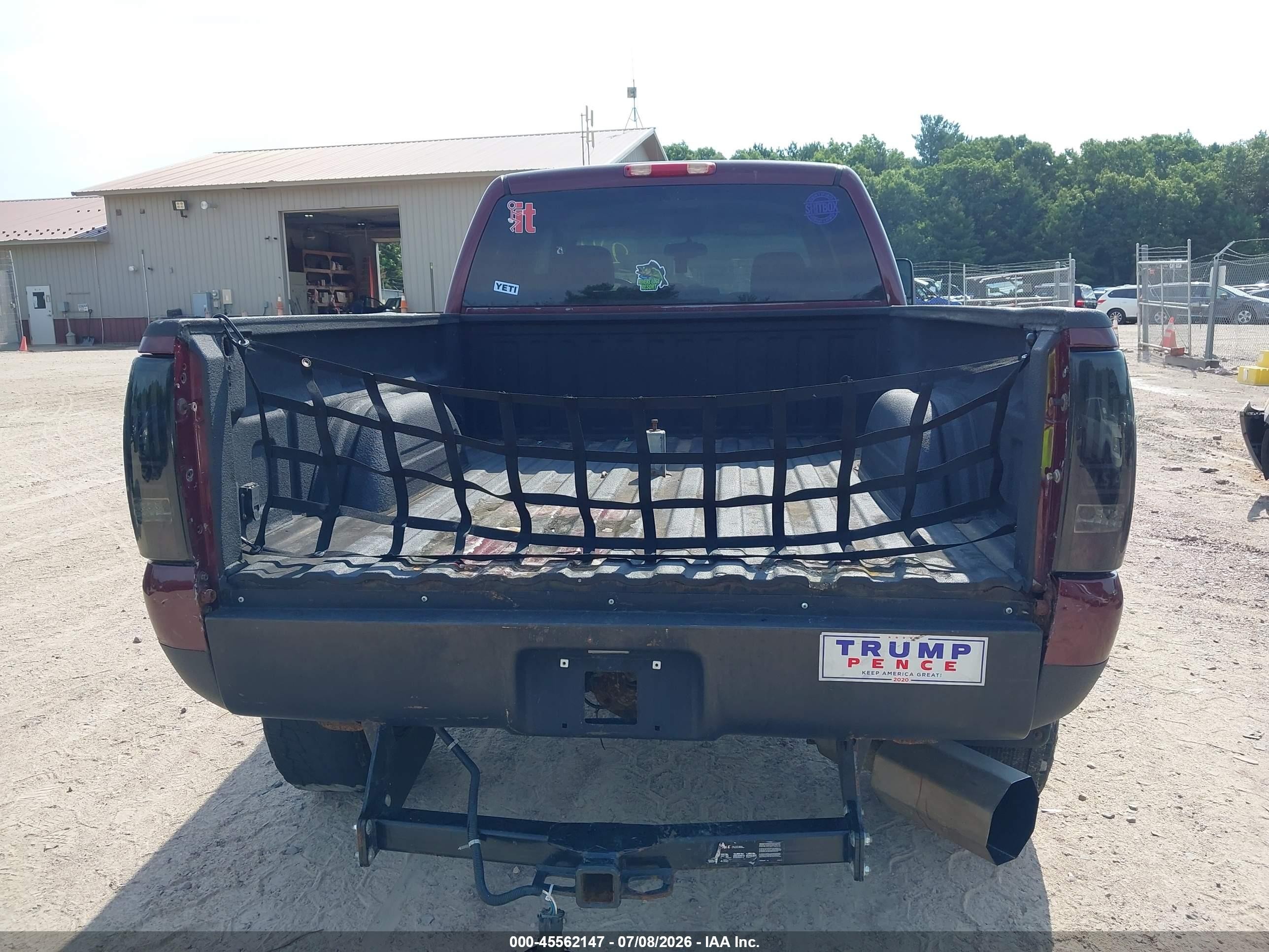 2003 Chevrolet Silverado 2500hd Lt Maroon vin: 1GCHK23123F110661