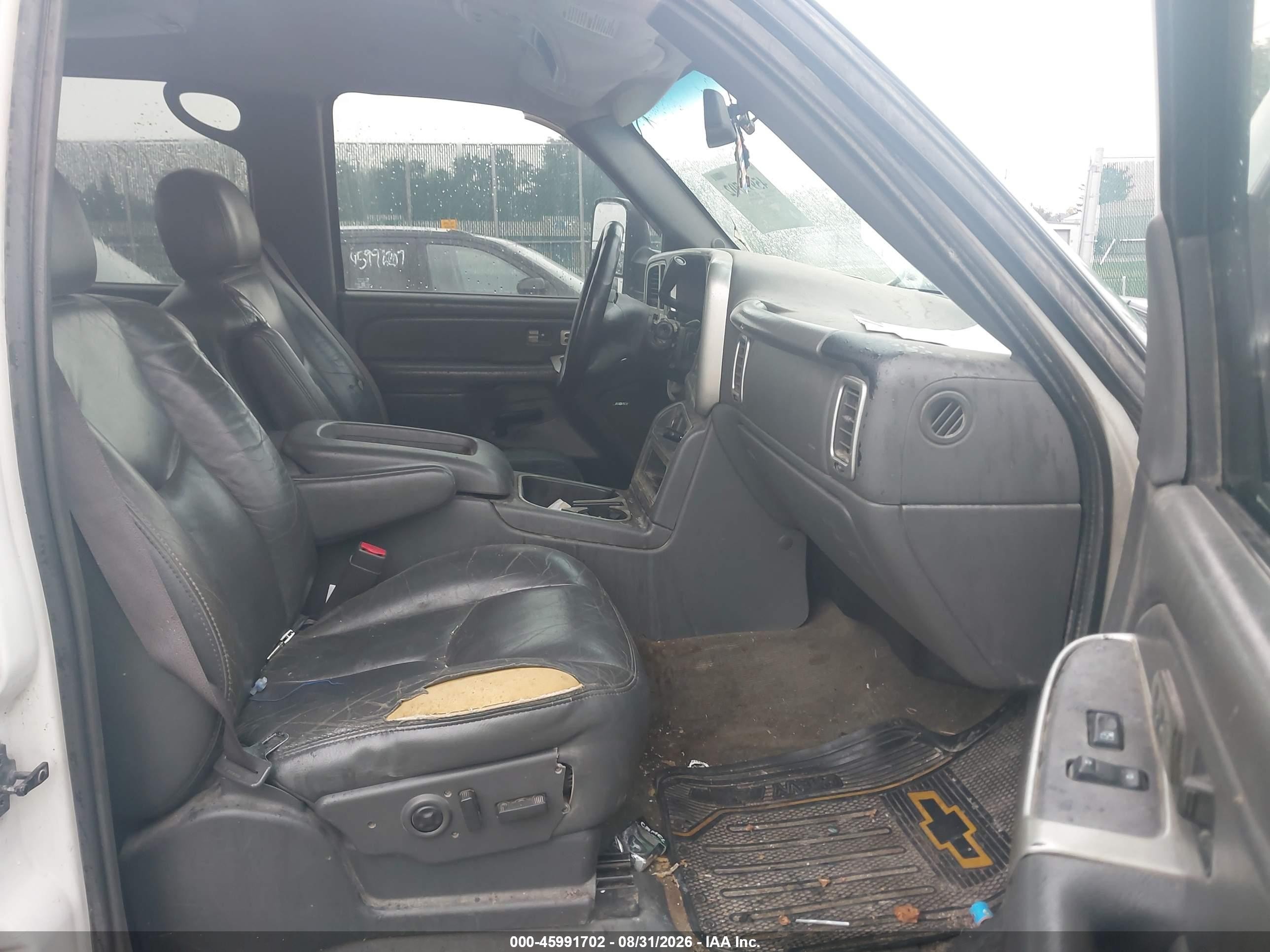 2004 Chevrolet Silverado 2500hd Ls/lt/work Truck White vin: 1GCHK23124F143645