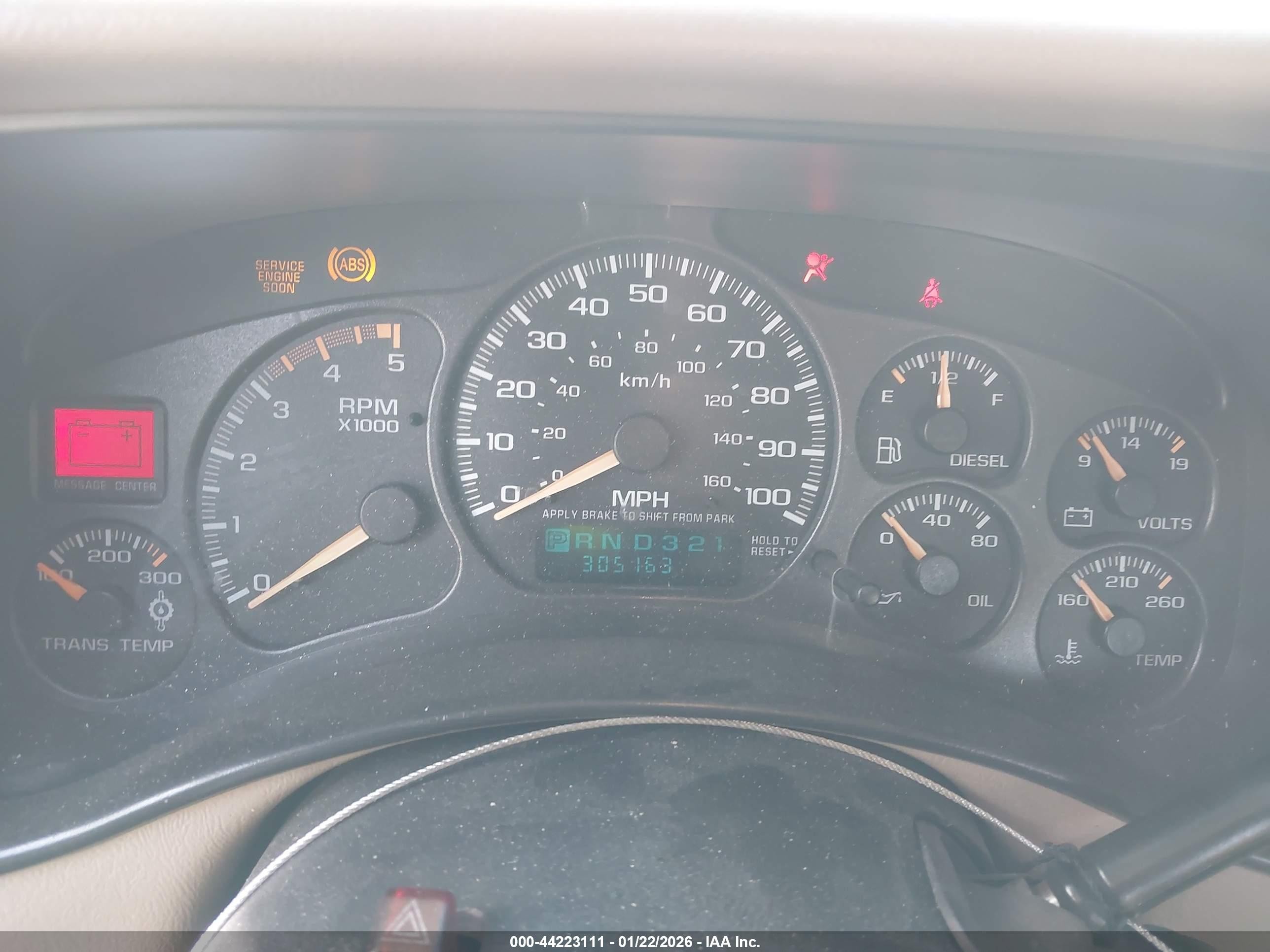 2001 Chevrolet Silverado 2500hd Lt White vin: 1GCHK23131F105918