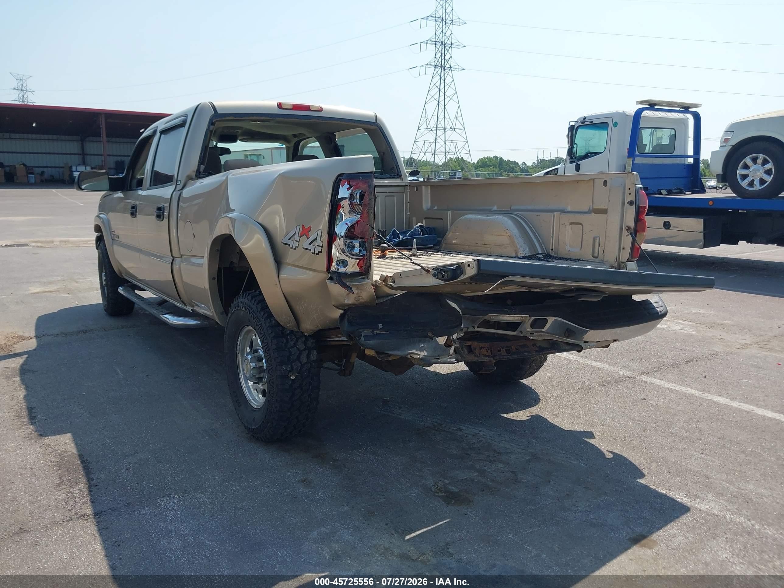 2004 Chevrolet Silverado 2500hd Ls Tan vin: 1GCHK23144F158907
