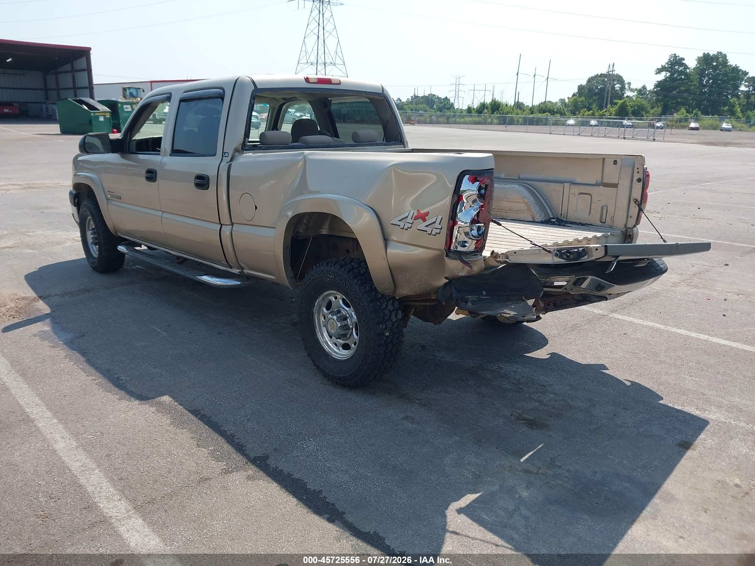 2004 Chevrolet Silverado 2500hd Ls Tan vin: 1GCHK23144F158907