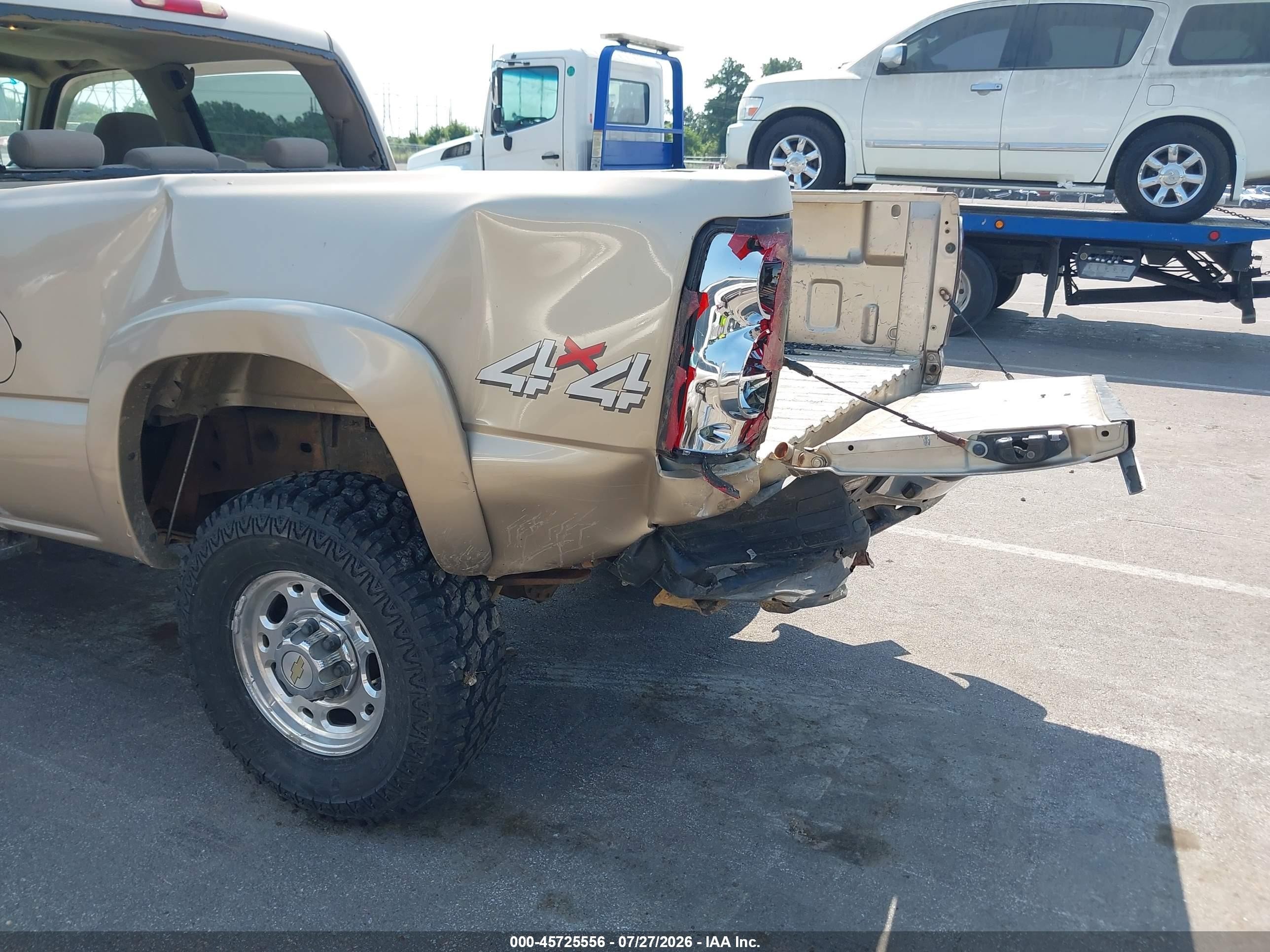 2004 Chevrolet Silverado 2500hd Ls Tan vin: 1GCHK23144F158907