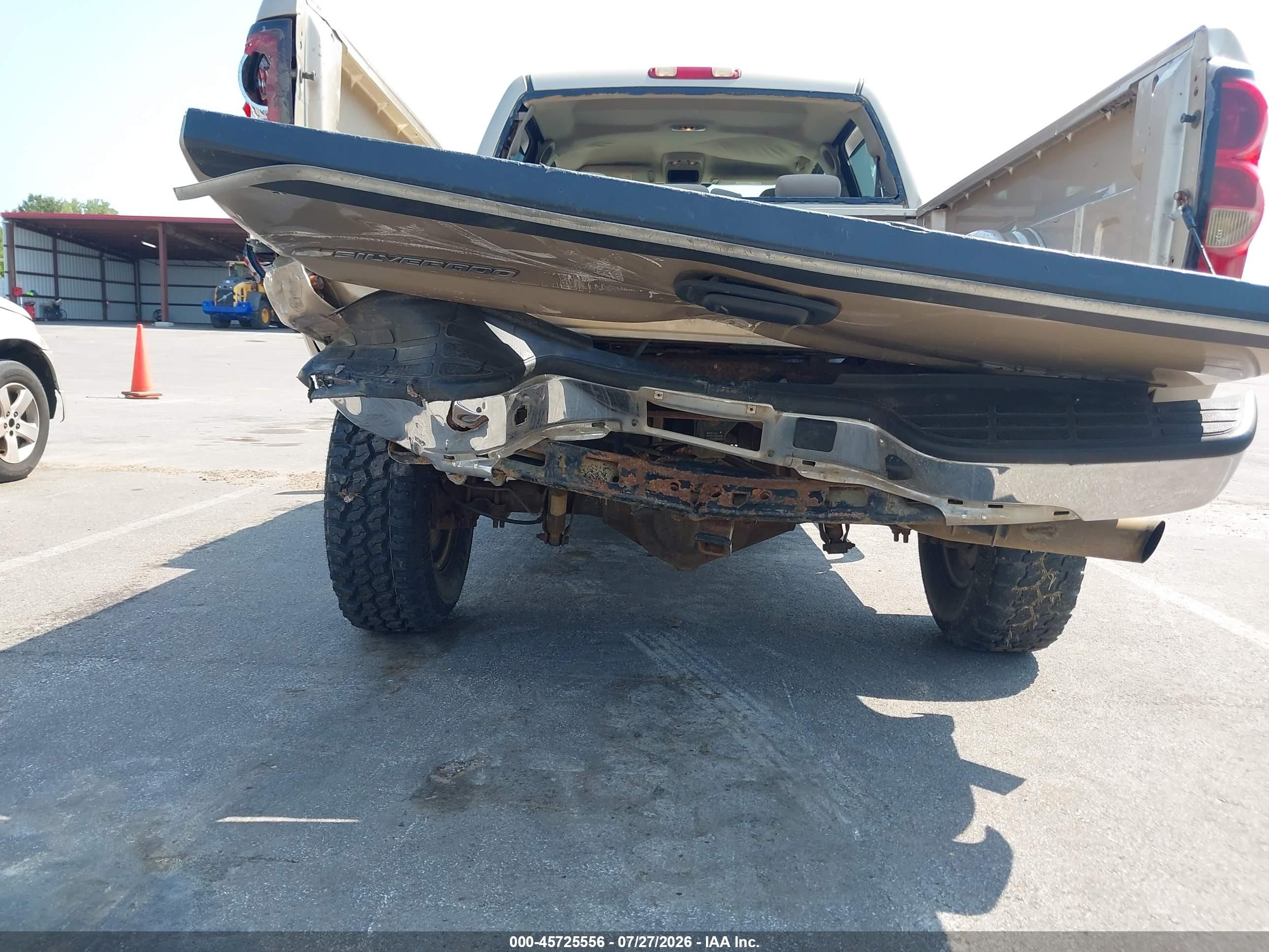 2004 Chevrolet Silverado 2500hd Ls Tan vin: 1GCHK23144F158907