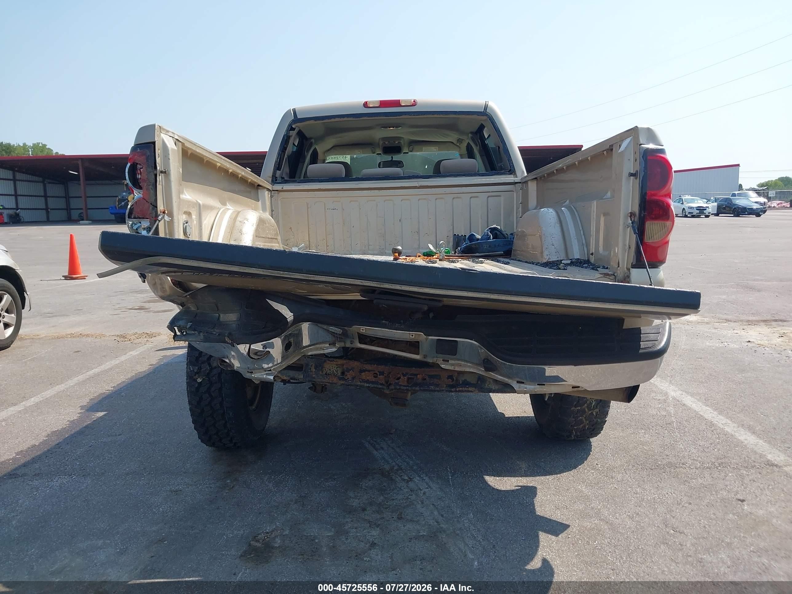 2004 Chevrolet Silverado 2500hd Ls Tan vin: 1GCHK23144F158907