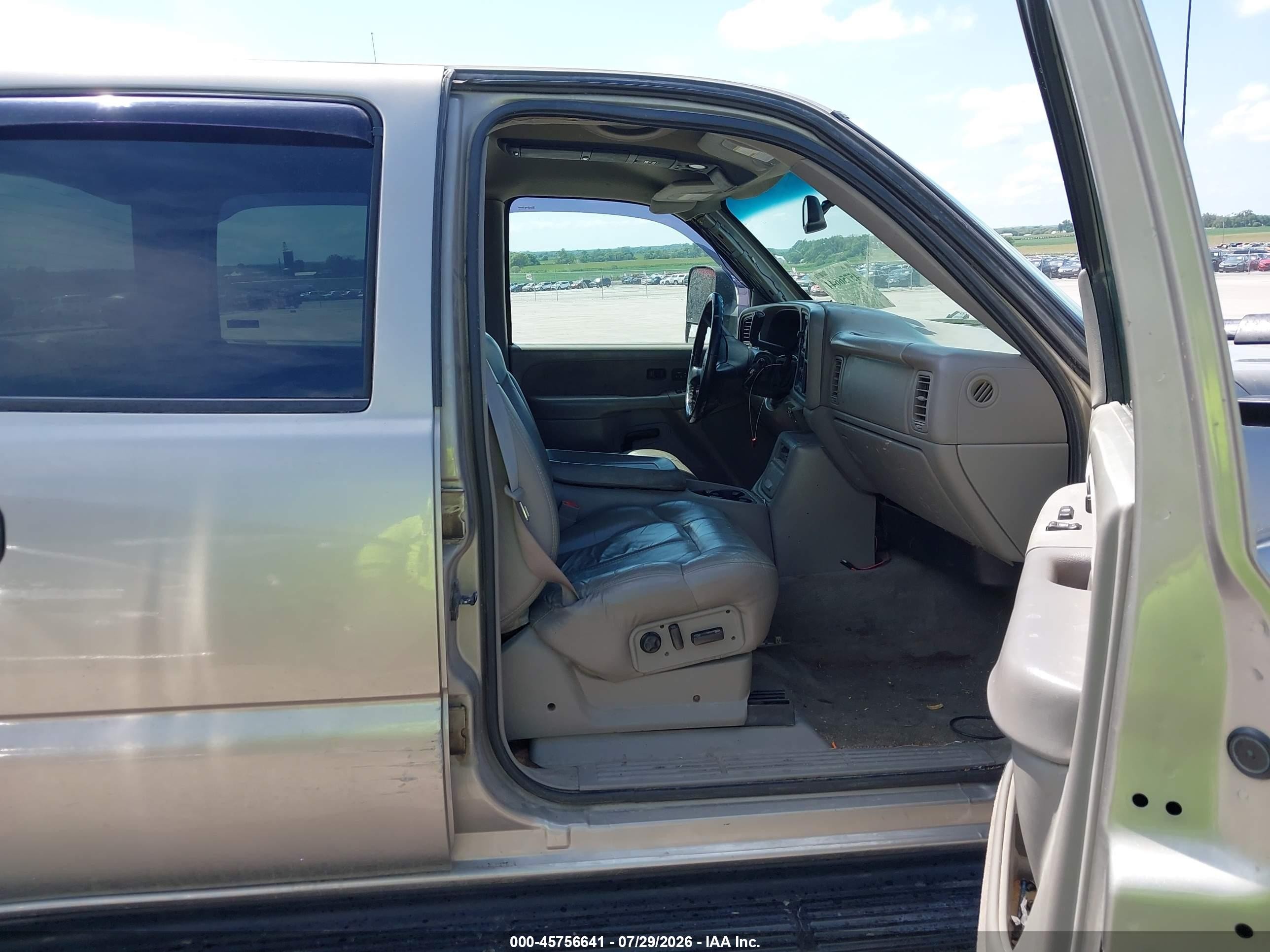 2001 Chevrolet Silverado 2500hd Lt Gray vin: 1GCHK23151F209147