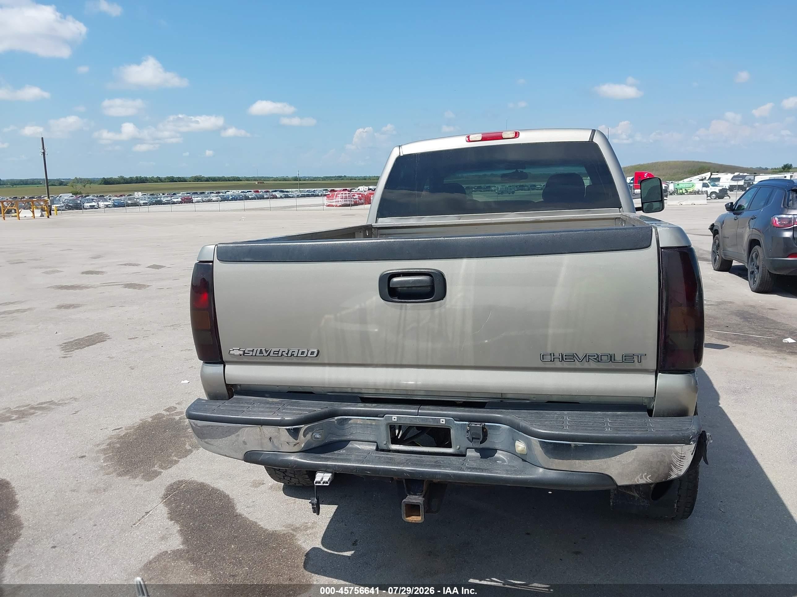 2001 Chevrolet Silverado 2500hd Lt Gray vin: 1GCHK23151F209147