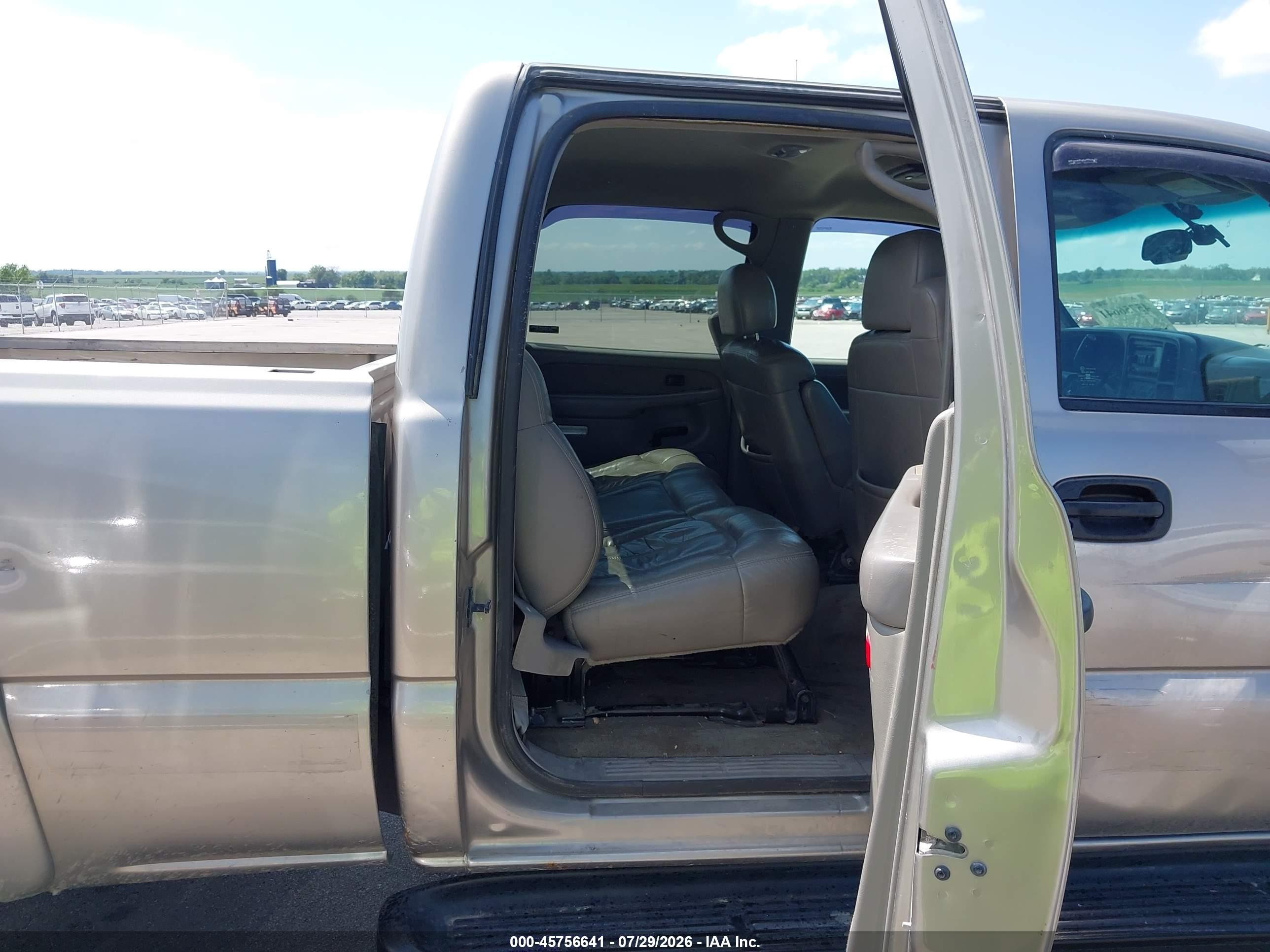 2001 Chevrolet Silverado 2500hd Lt Gray vin: 1GCHK23151F209147