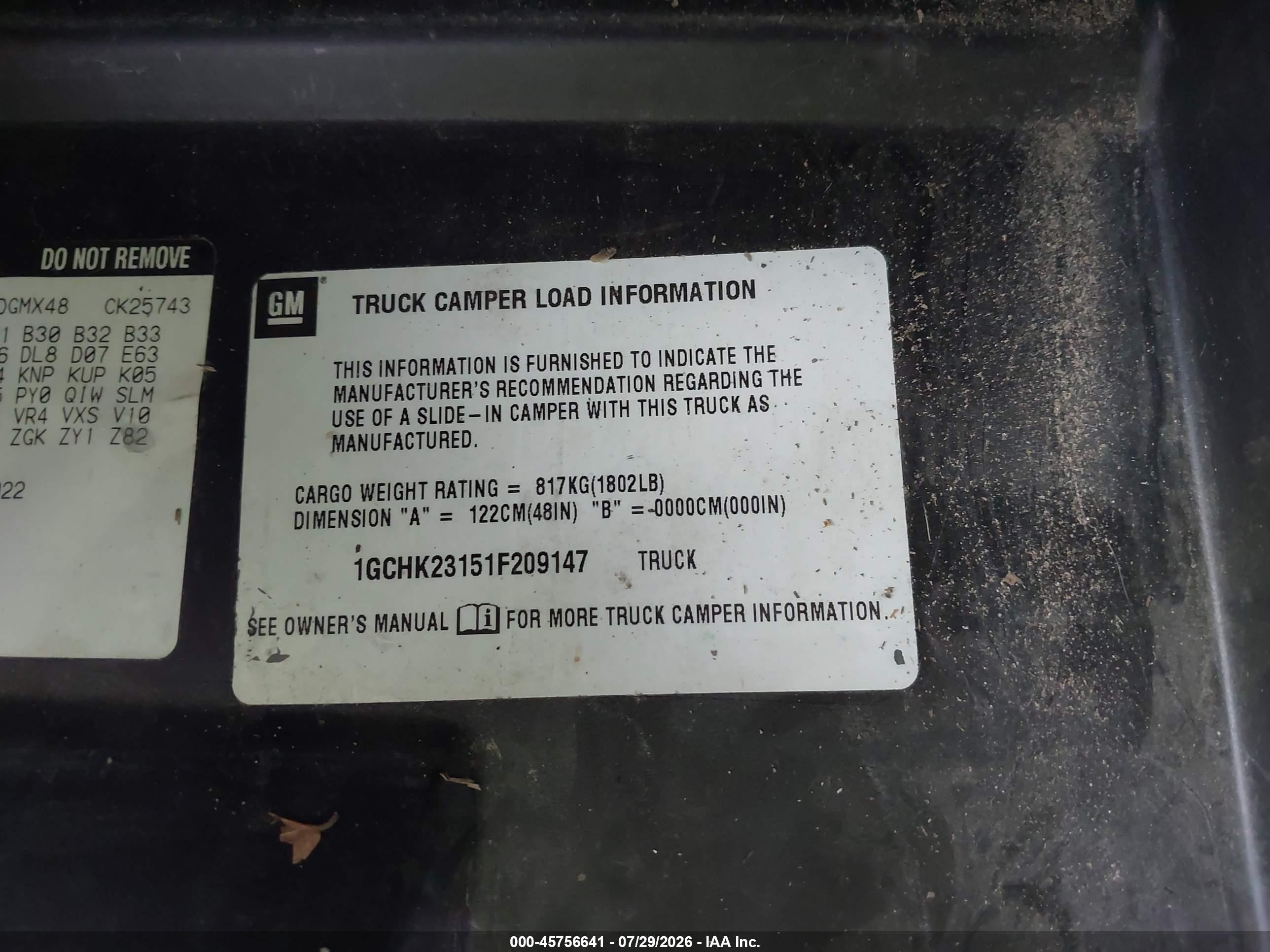 2001 Chevrolet Silverado 2500hd Lt Gray vin: 1GCHK23151F209147