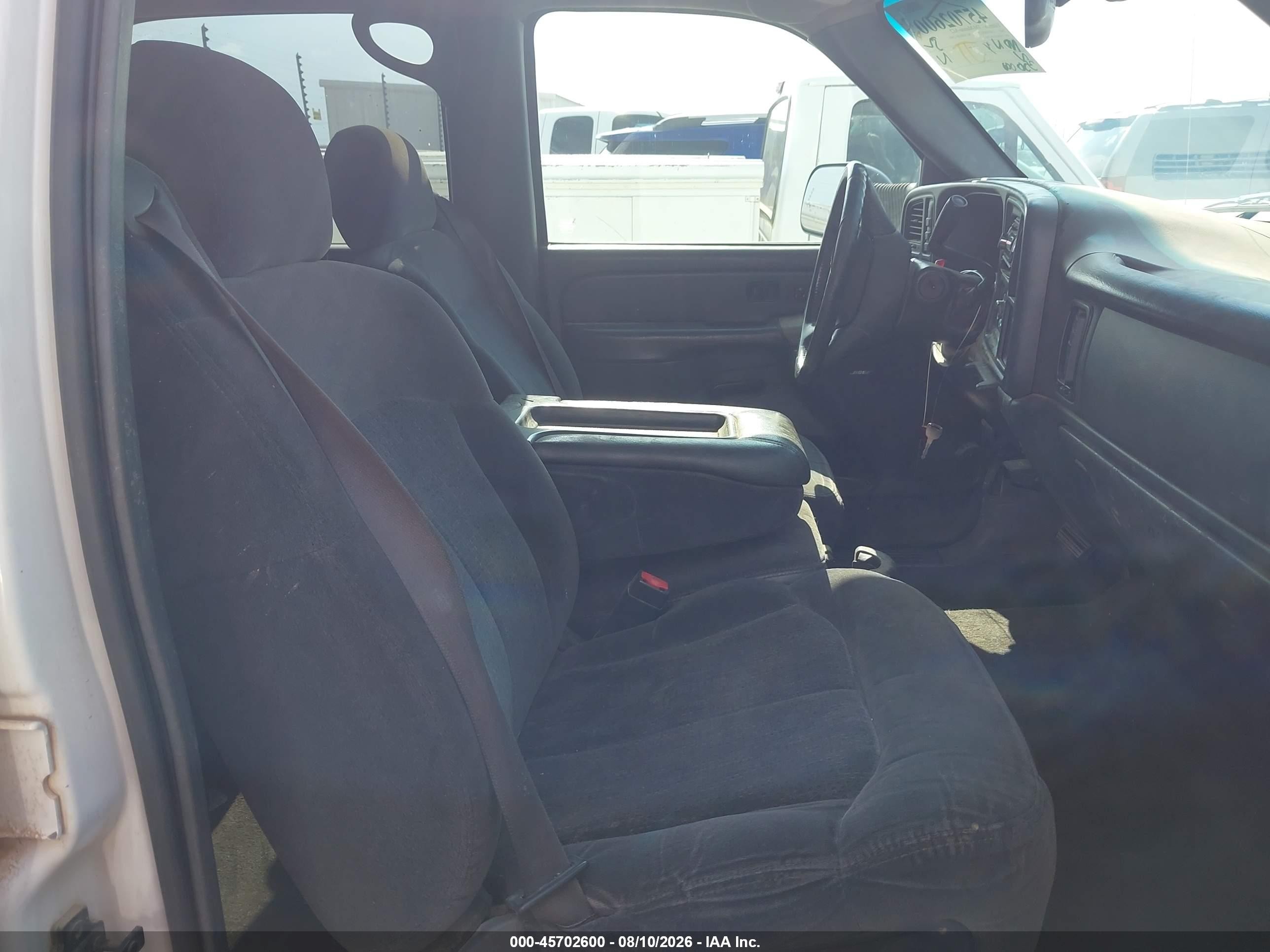 2002 Chevrolet Silverado 2500hd Ls White vin: 1GCHK23152F174935