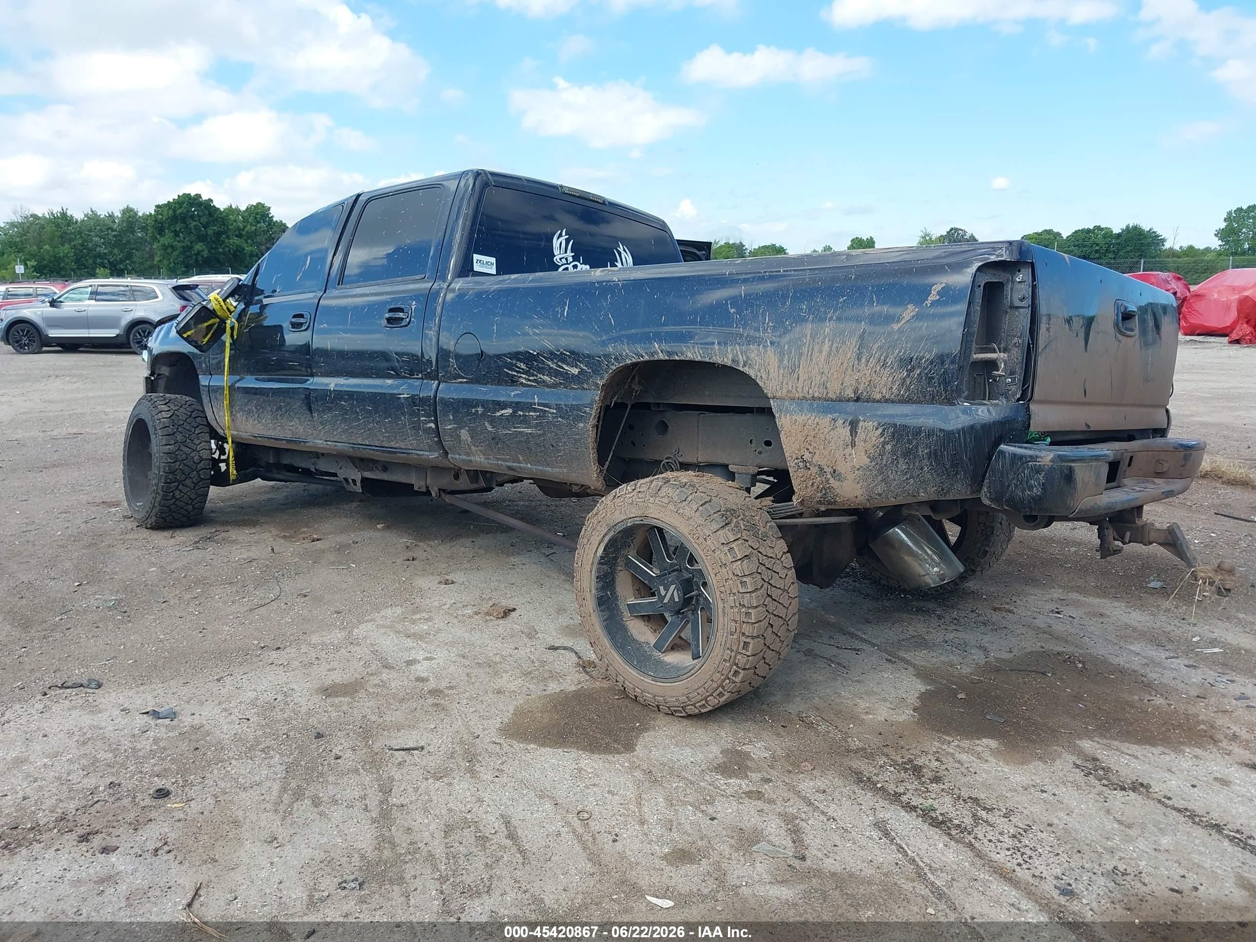 2002 Chevrolet Silverado 2500hd Lt Black vin: 1GCHK23152F218674