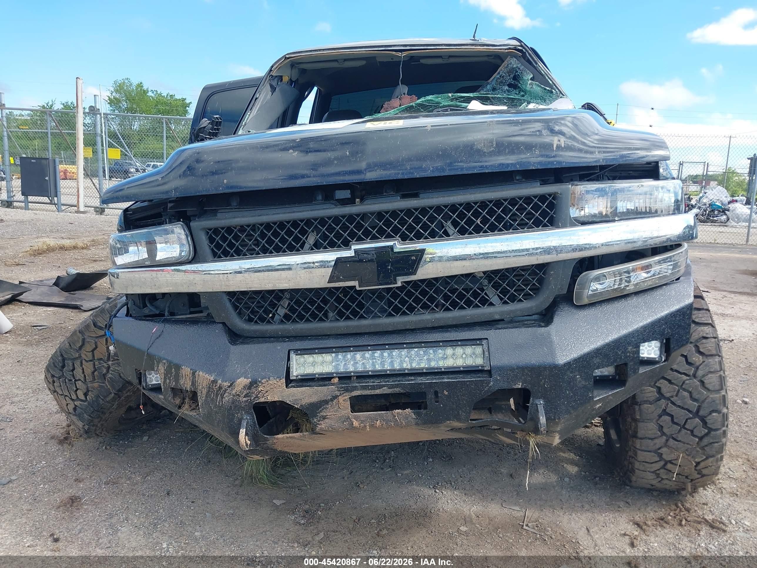 2002 Chevrolet Silverado 2500hd Lt Black vin: 1GCHK23152F218674