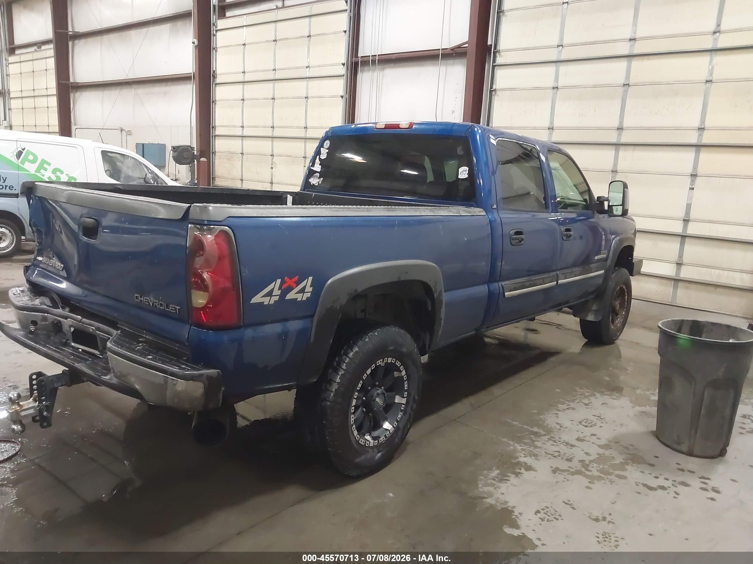 2004 Chevrolet Silverado 2500hd Ls Синий vin: 1GCHK23154F148208