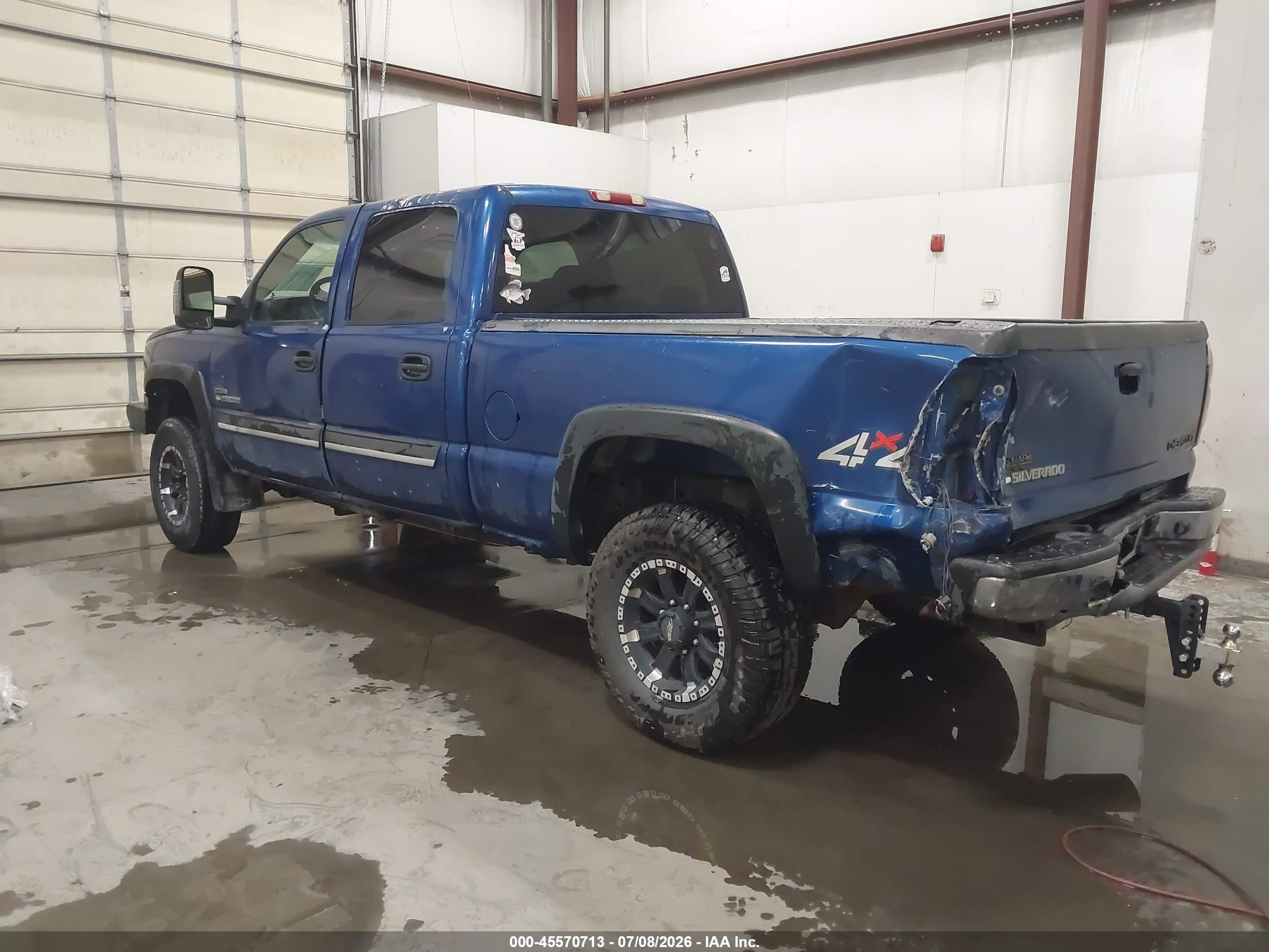 2004 Chevrolet Silverado 2500hd Ls Синий vin: 1GCHK23154F148208