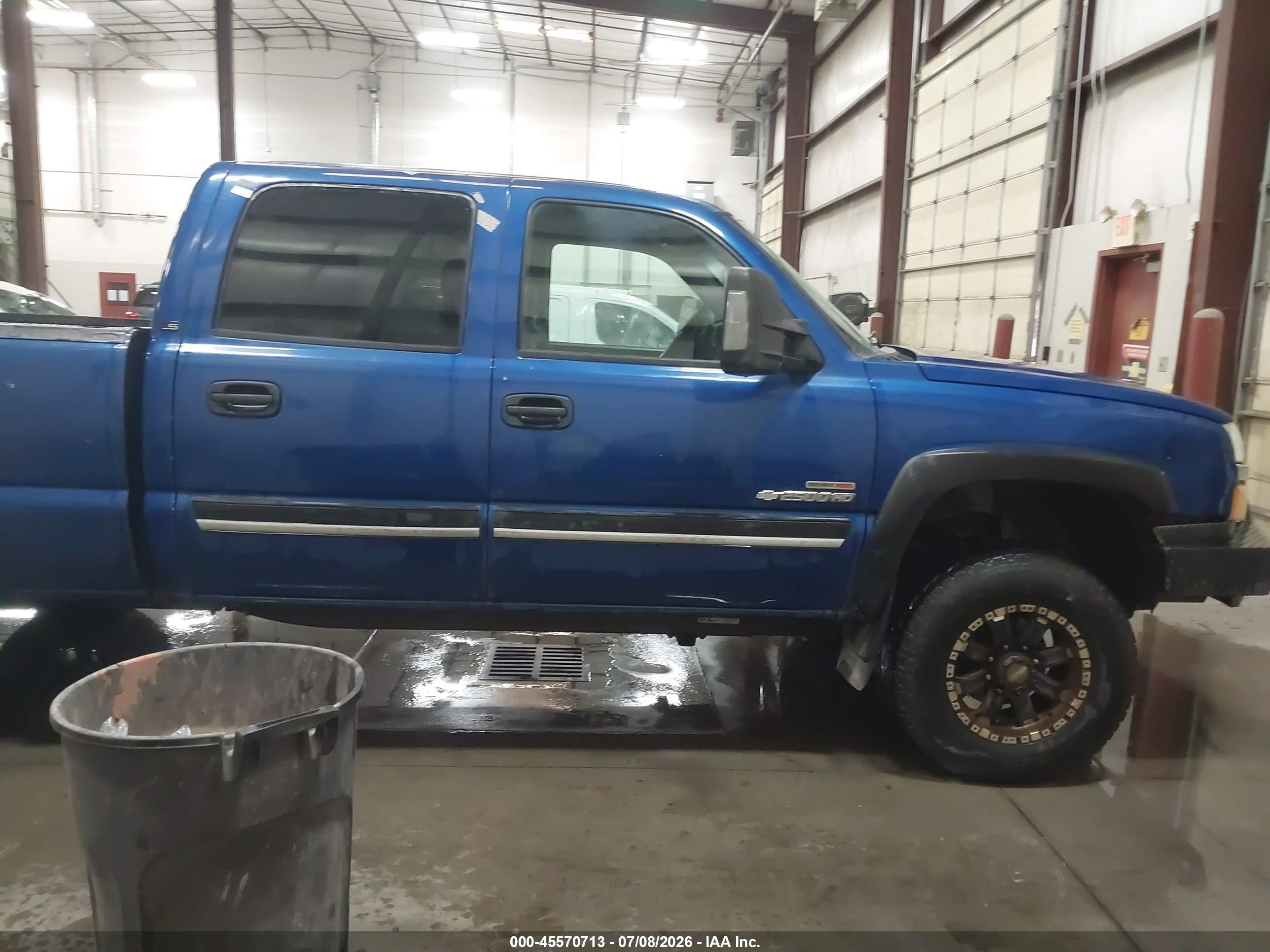 2004 Chevrolet Silverado 2500hd Ls Синий vin: 1GCHK23154F148208