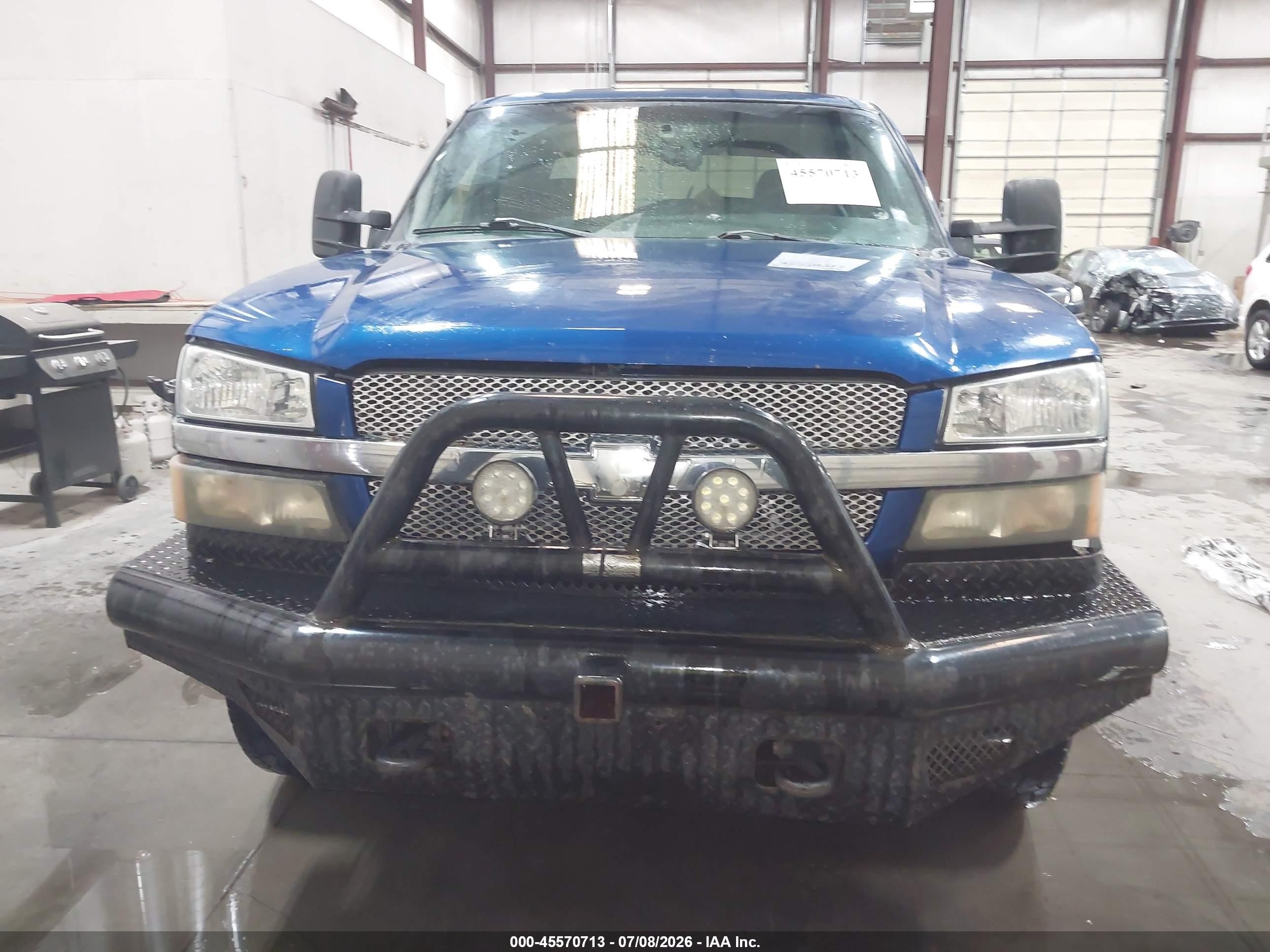 2004 Chevrolet Silverado 2500hd Ls Синий vin: 1GCHK23154F148208