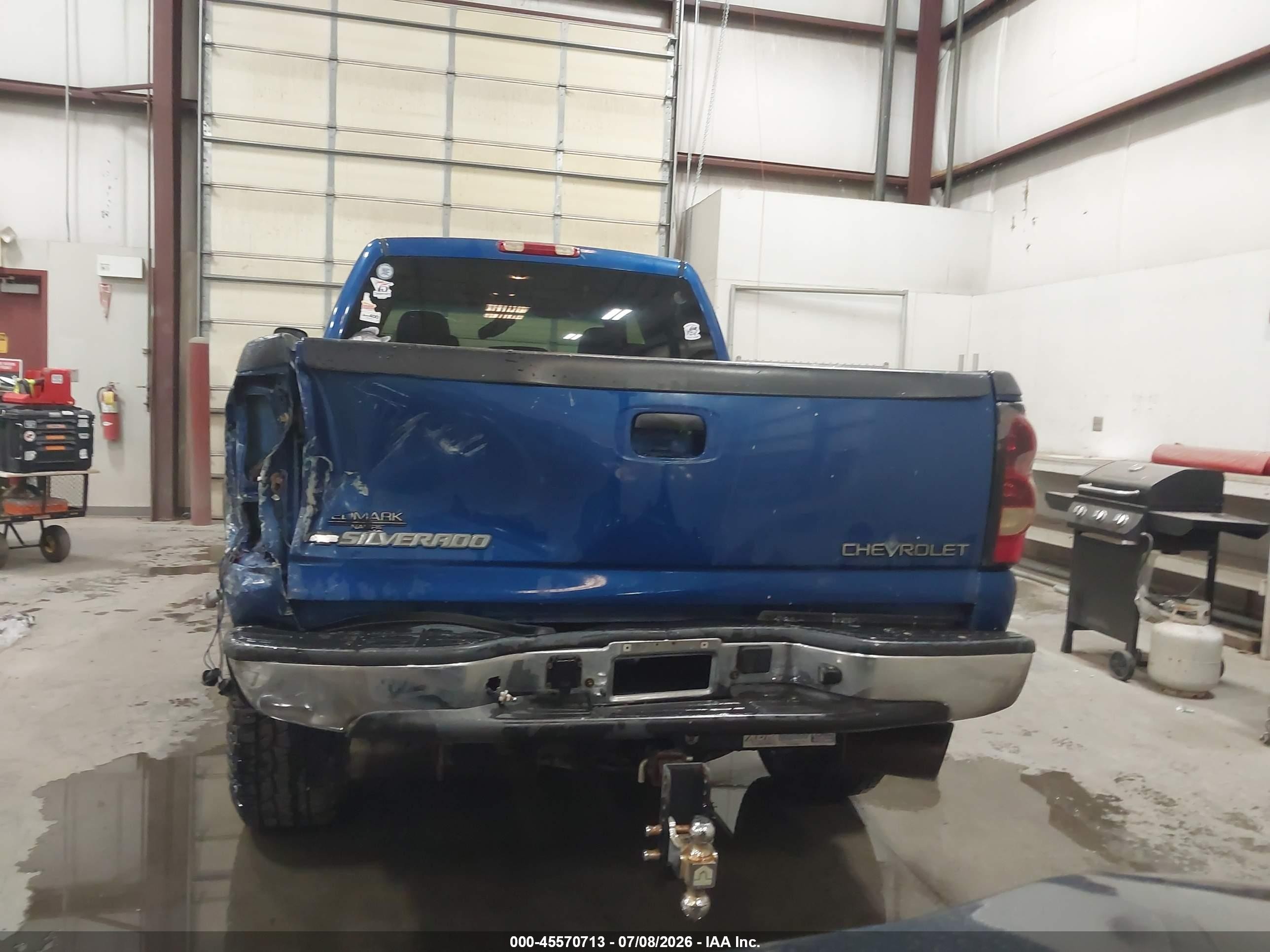 2004 Chevrolet Silverado 2500hd Ls Синий vin: 1GCHK23154F148208