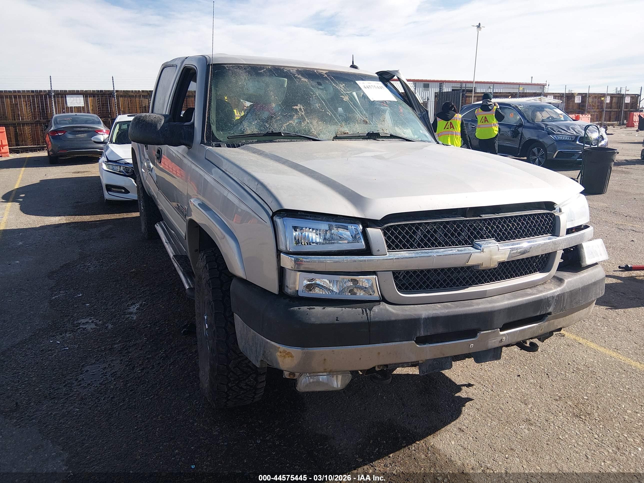 2004 Chevrolet Silverado 2500hd Lt Tan vin: 1GCHK23154F160326