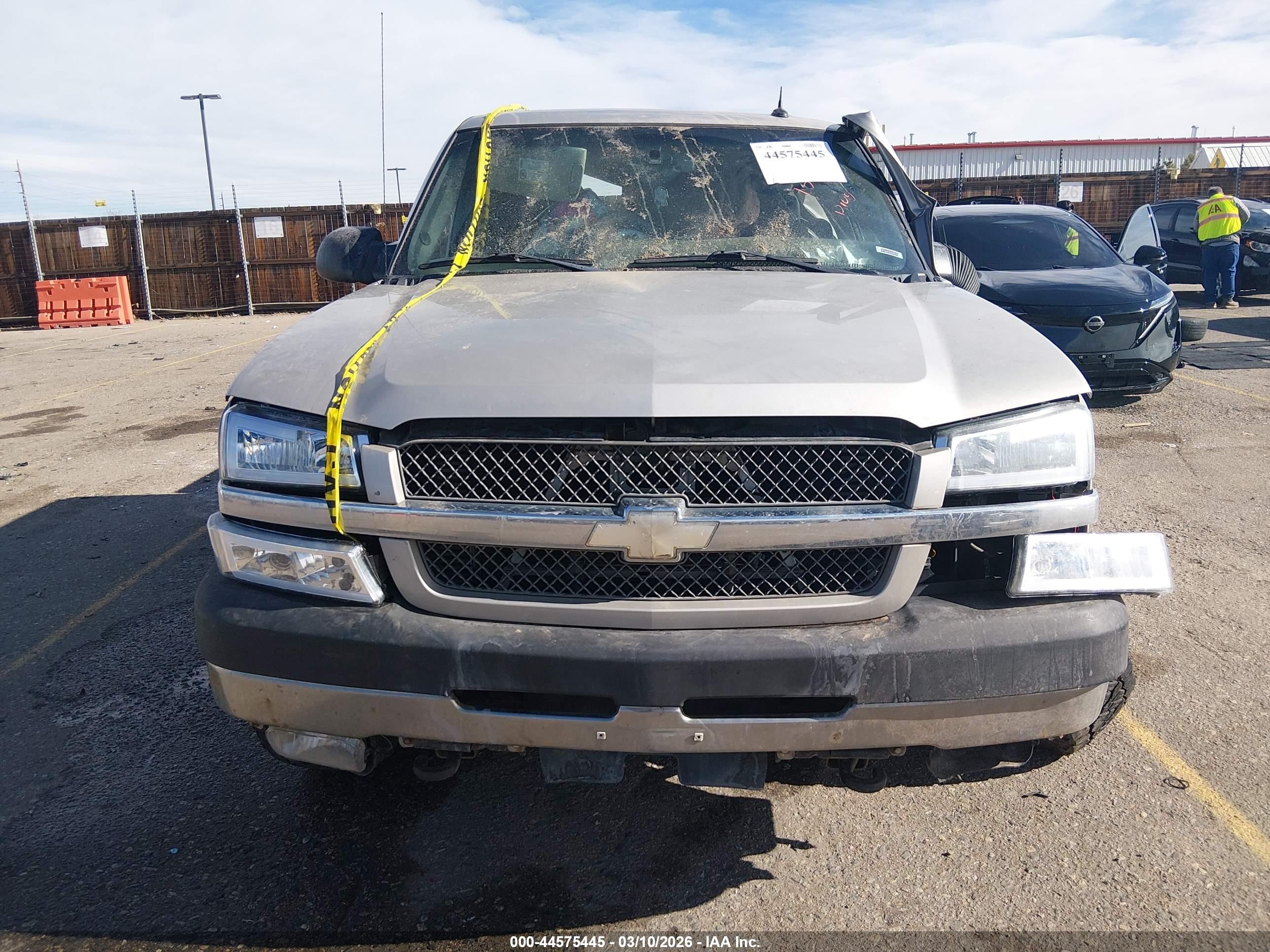 2004 Chevrolet Silverado 2500hd Lt Tan vin: 1GCHK23154F160326