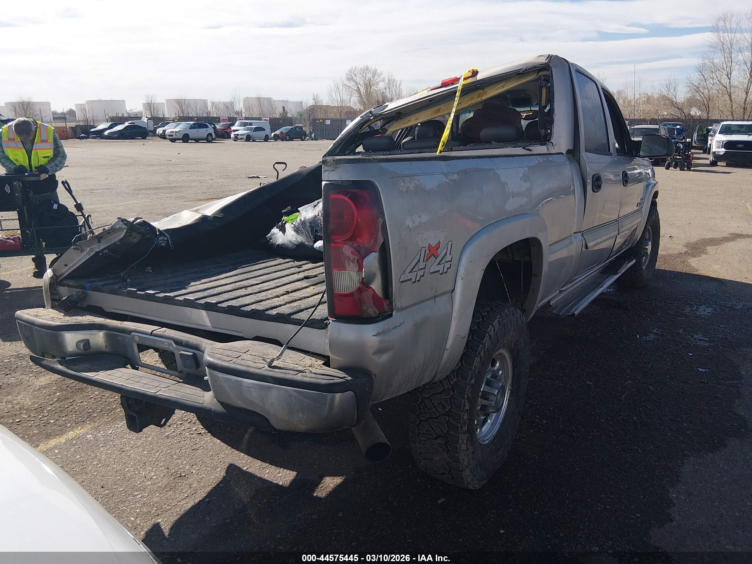 2004 Chevrolet Silverado 2500hd Lt Tan vin: 1GCHK23154F160326