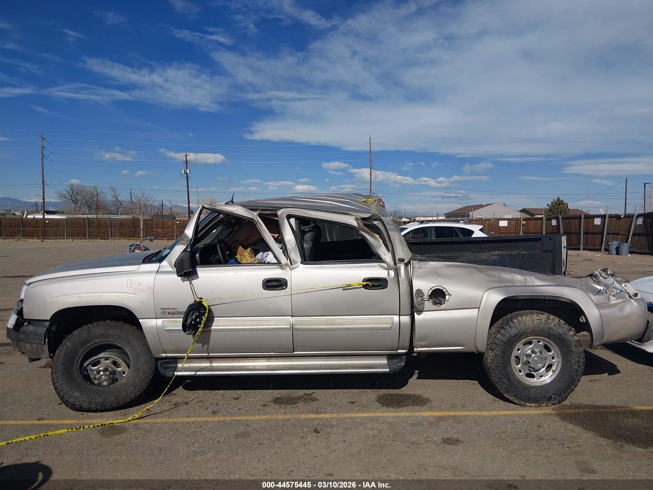 2004 Chevrolet Silverado 2500hd Lt Tan vin: 1GCHK23154F160326
