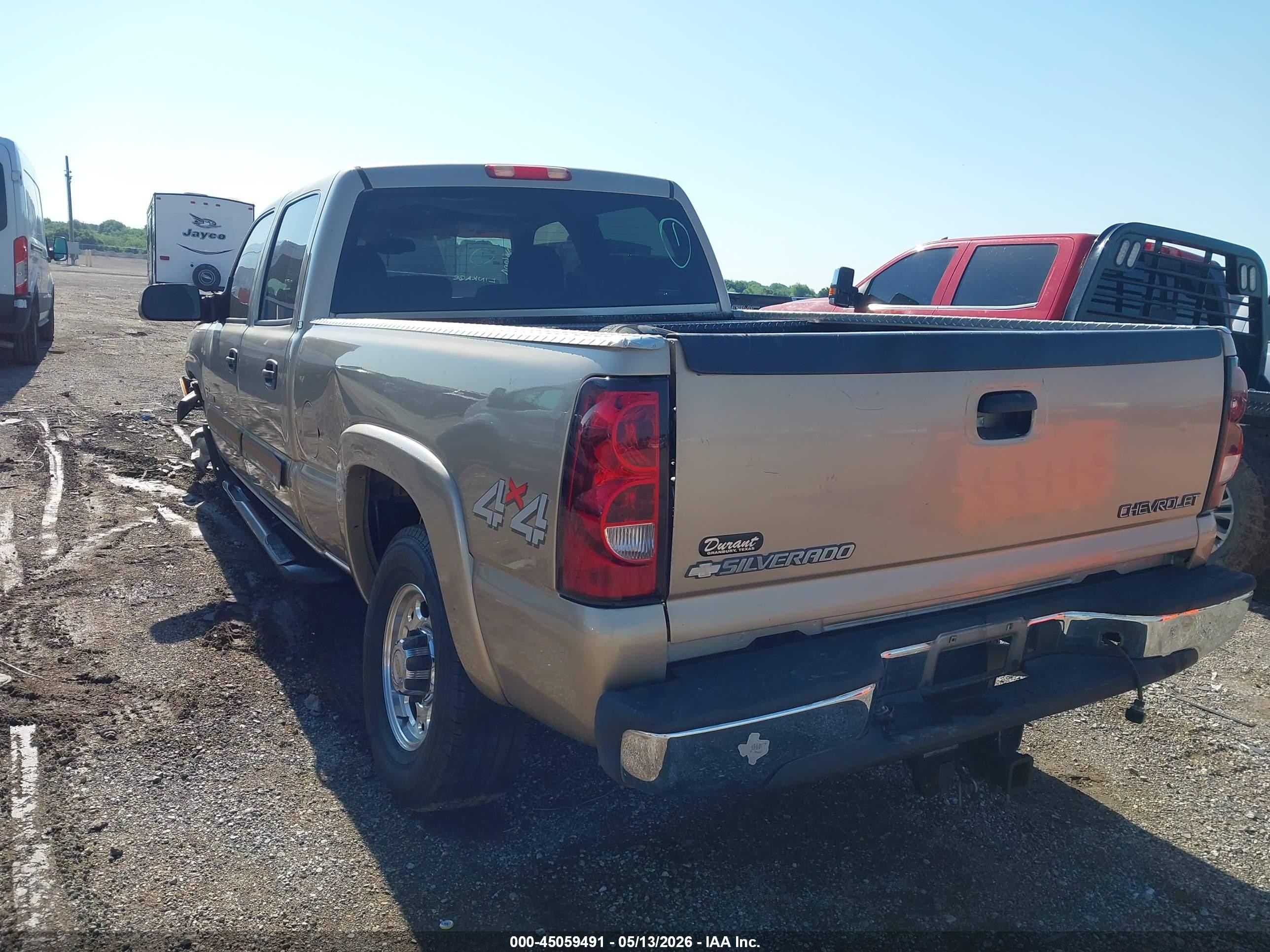 2004 Chevrolet Silverado 2500hd Ls Tan vin: 1GCHK23164F112477
