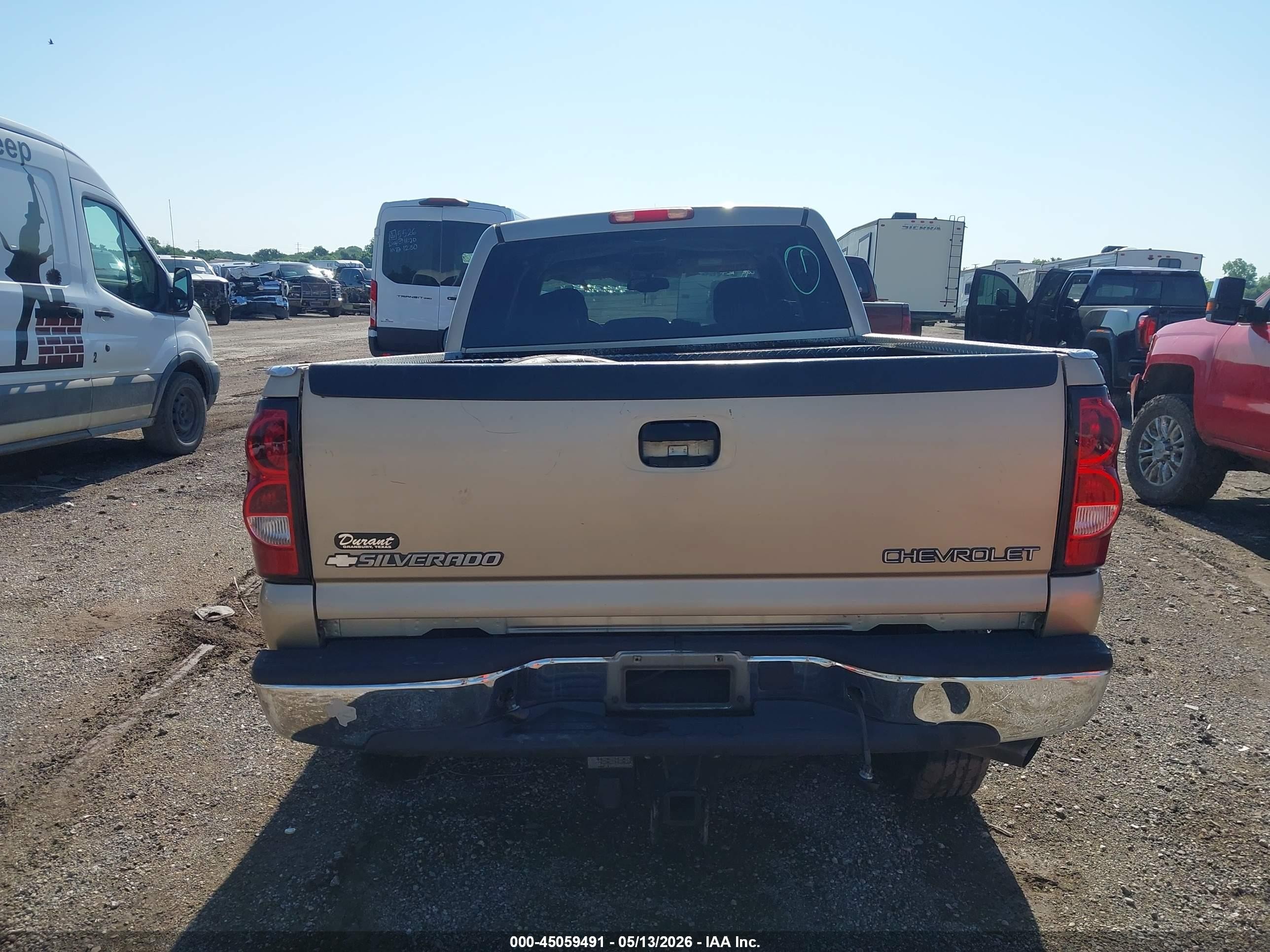 2004 Chevrolet Silverado 2500hd Ls Tan vin: 1GCHK23164F112477