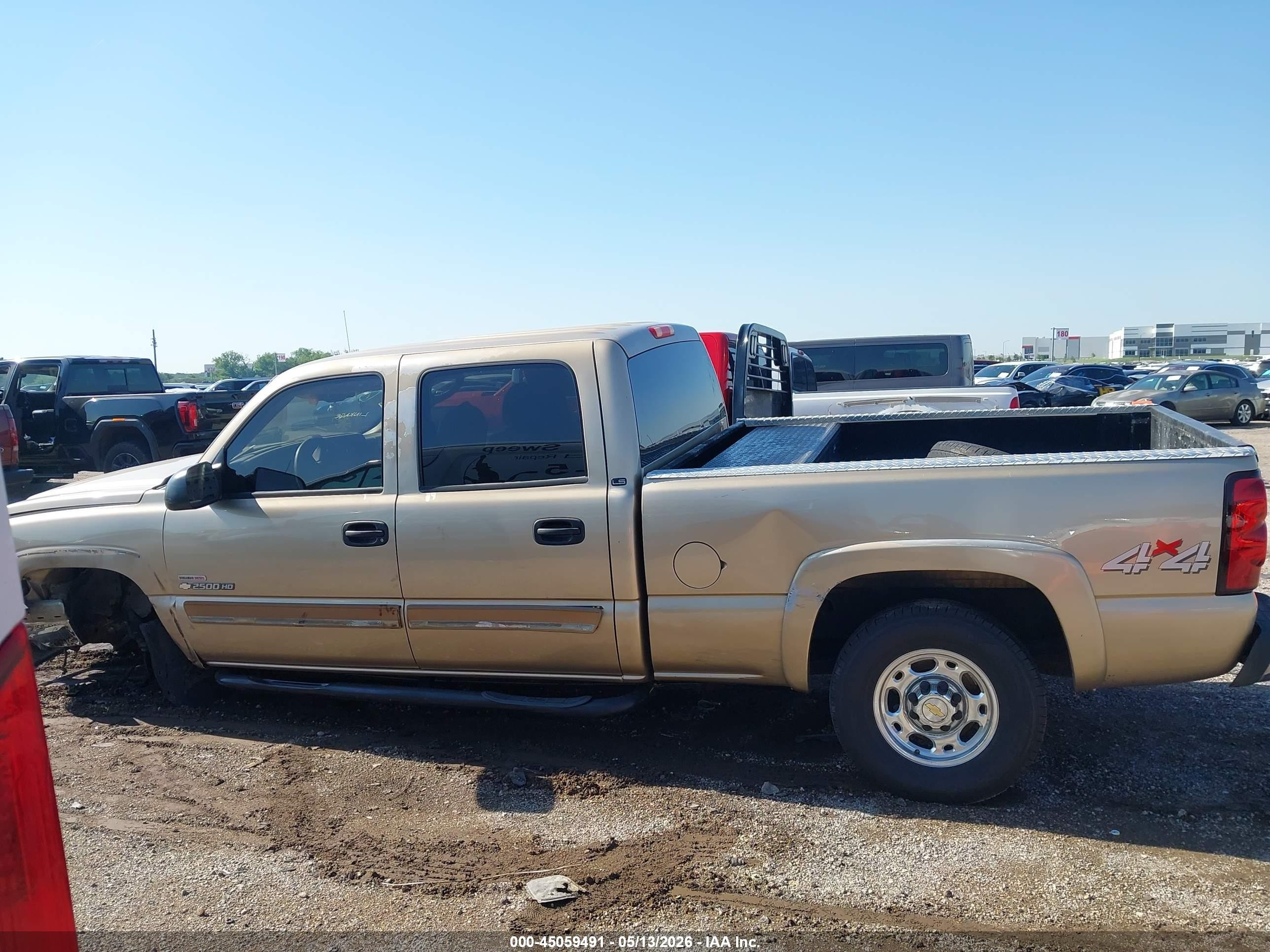 2004 Chevrolet Silverado 2500hd Ls Tan vin: 1GCHK23164F112477