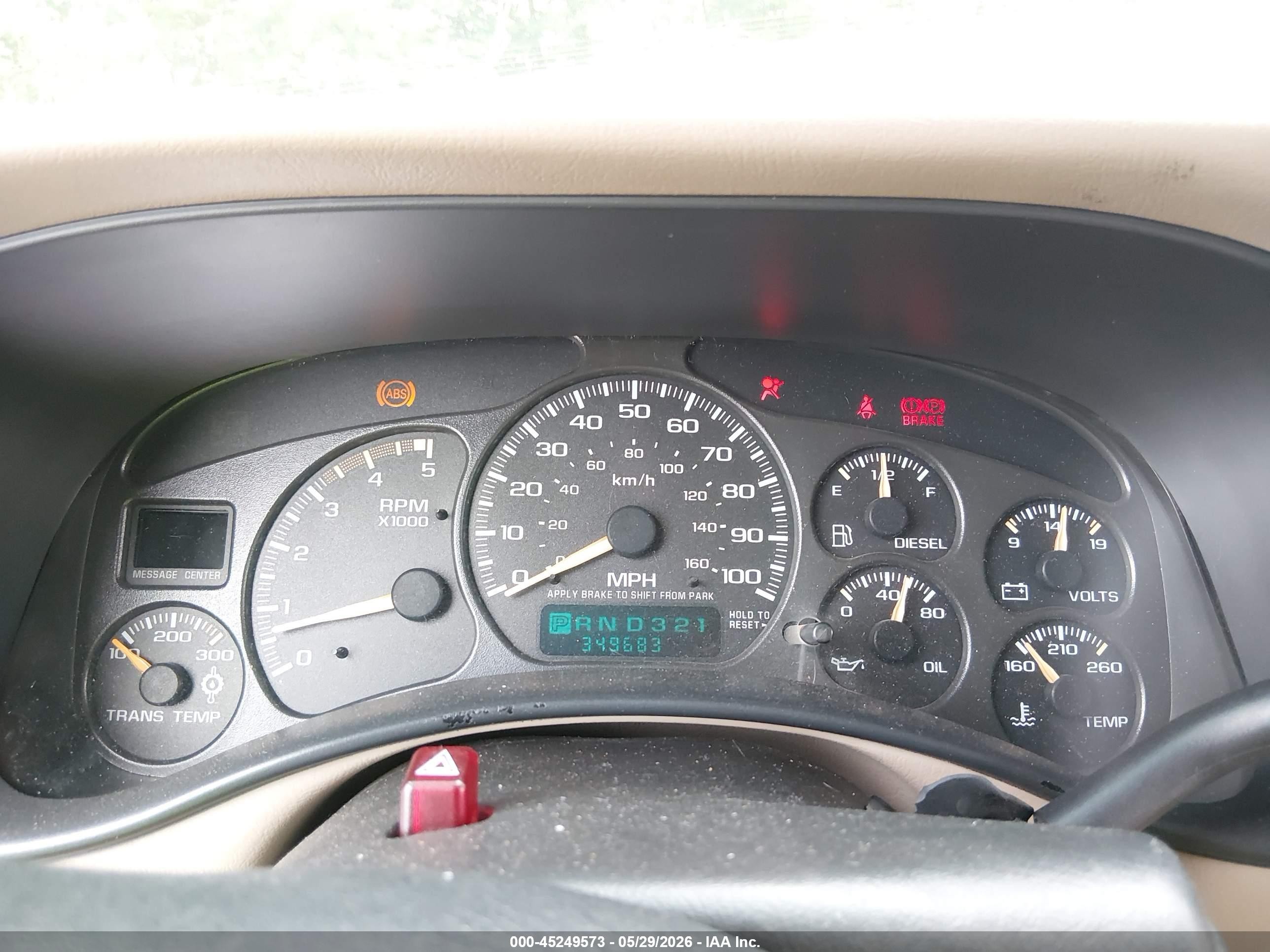 2002 Chevrolet Silverado 2500hd Ls Green vin: 1GCHK23172F163869