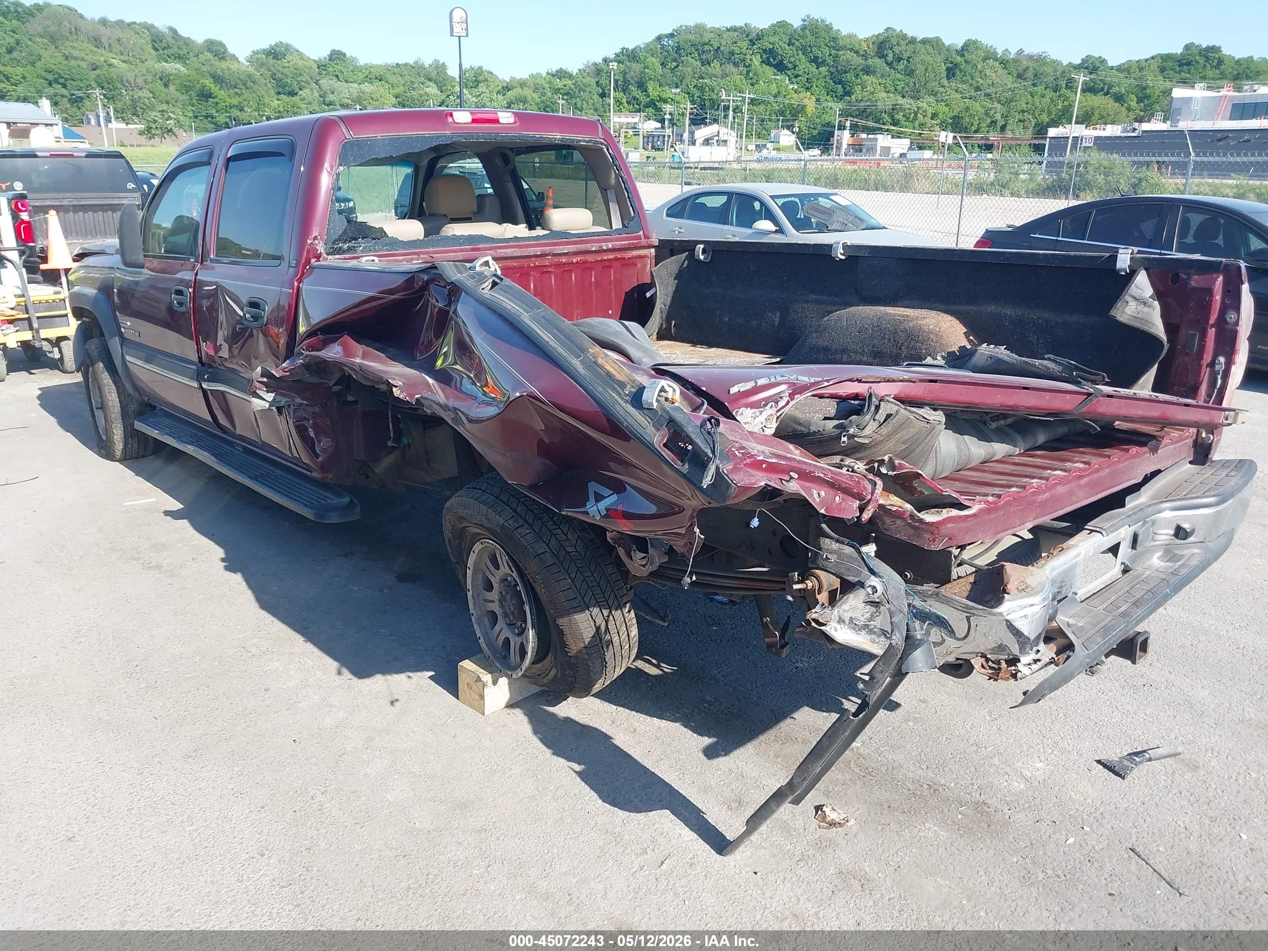 2003 Chevrolet Silverado 2500hd Lt Красный vin: 1GCHK23183F187373
