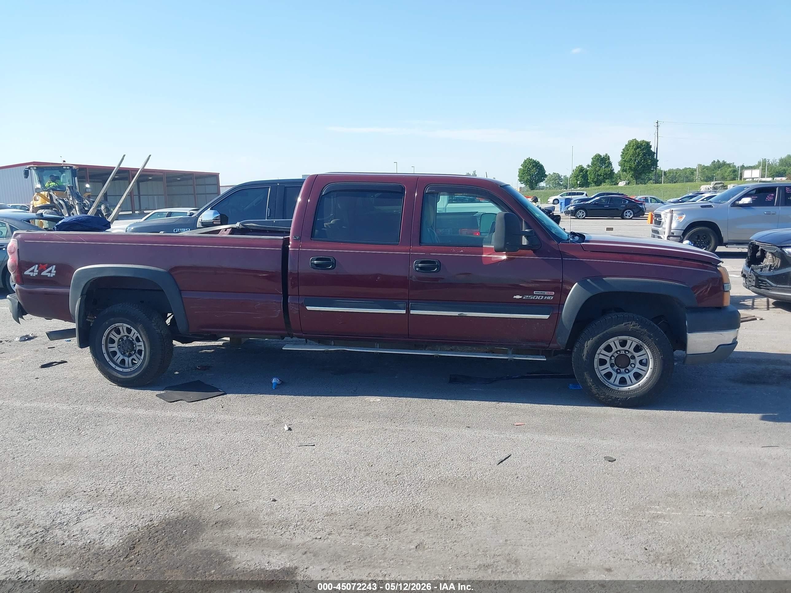 2003 Chevrolet Silverado 2500hd Lt Красный vin: 1GCHK23183F187373