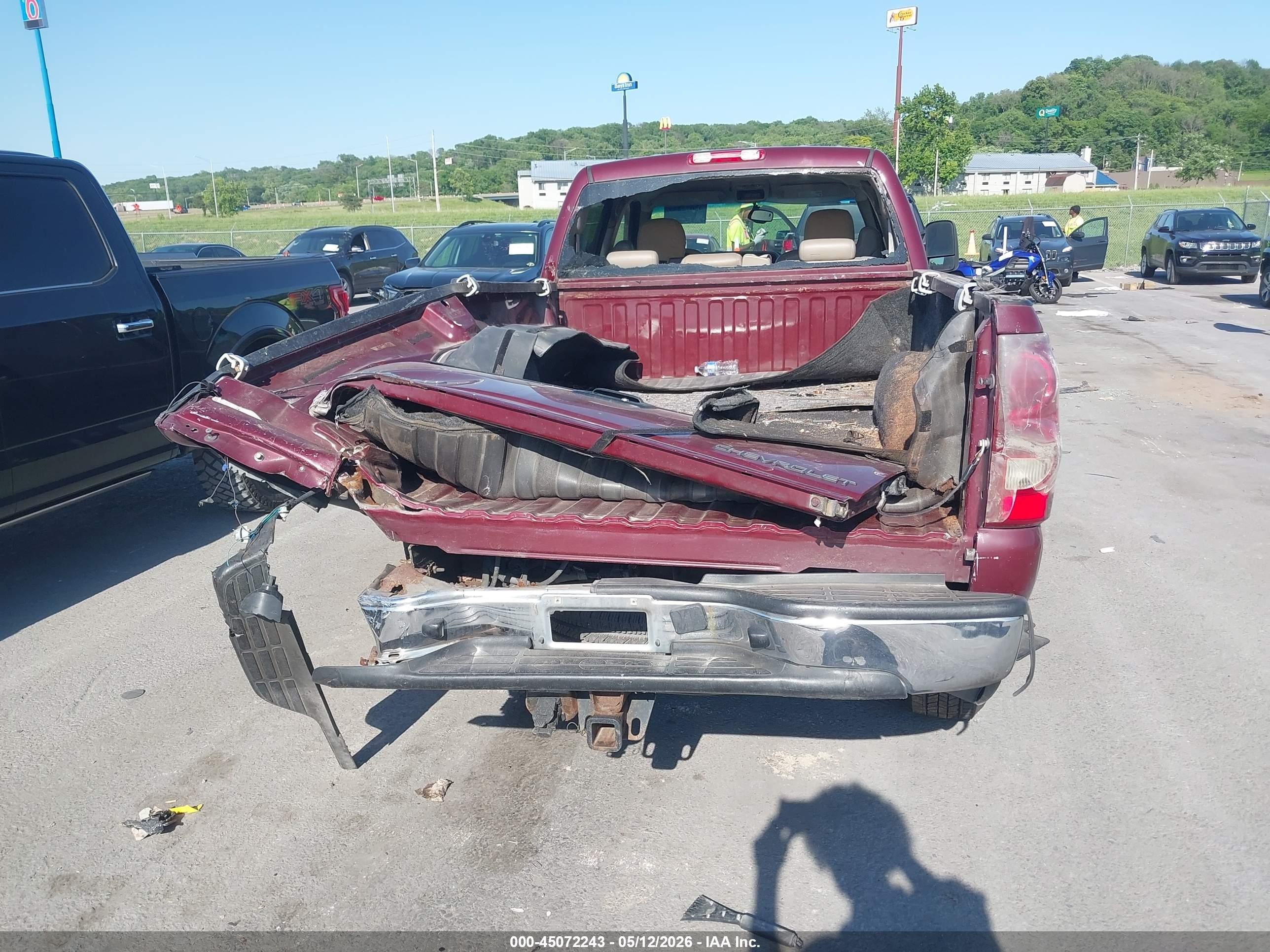 2003 Chevrolet Silverado 2500hd Lt Красный vin: 1GCHK23183F187373