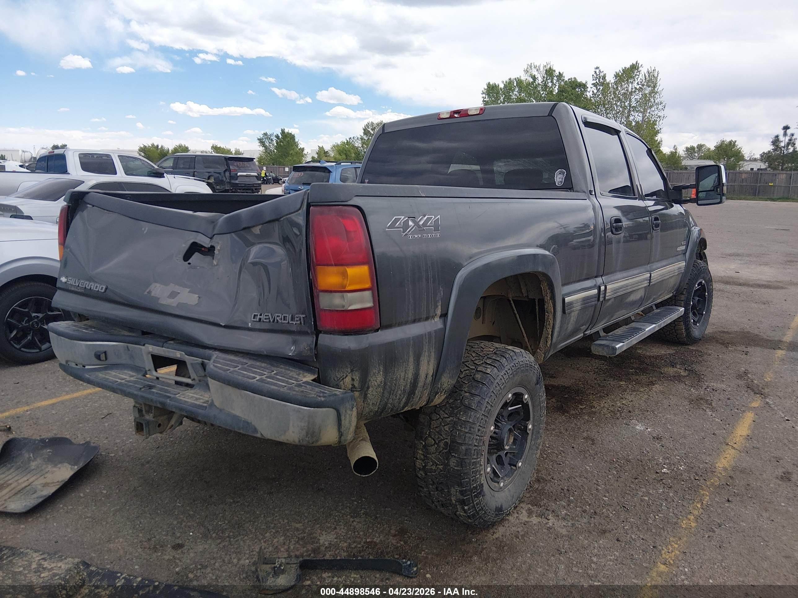 2002 Chevrolet Silverado 2500hd Ls Серый vin: 1GCHK23192F212487