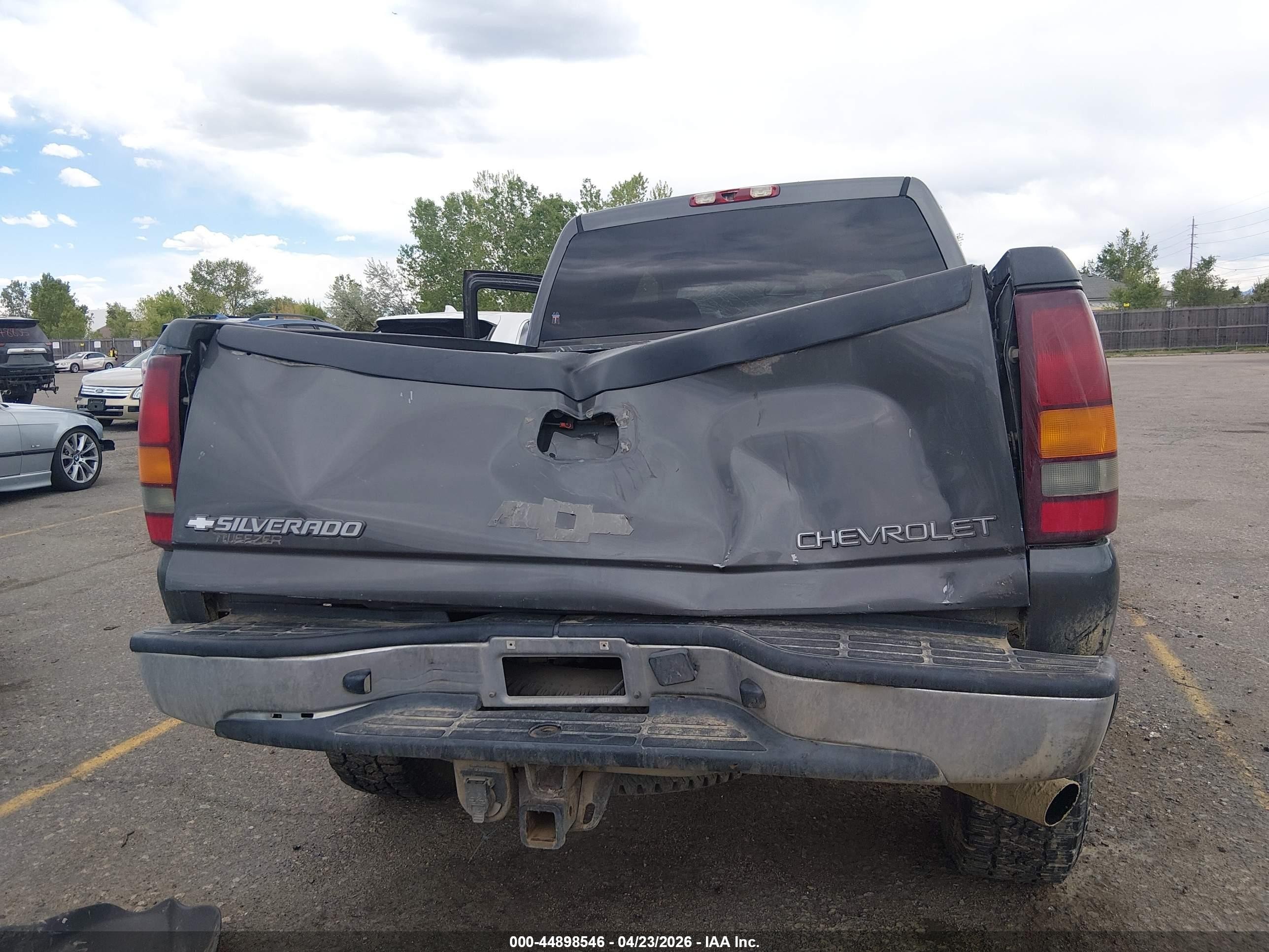 2002 Chevrolet Silverado 2500hd Ls Серый vin: 1GCHK23192F212487