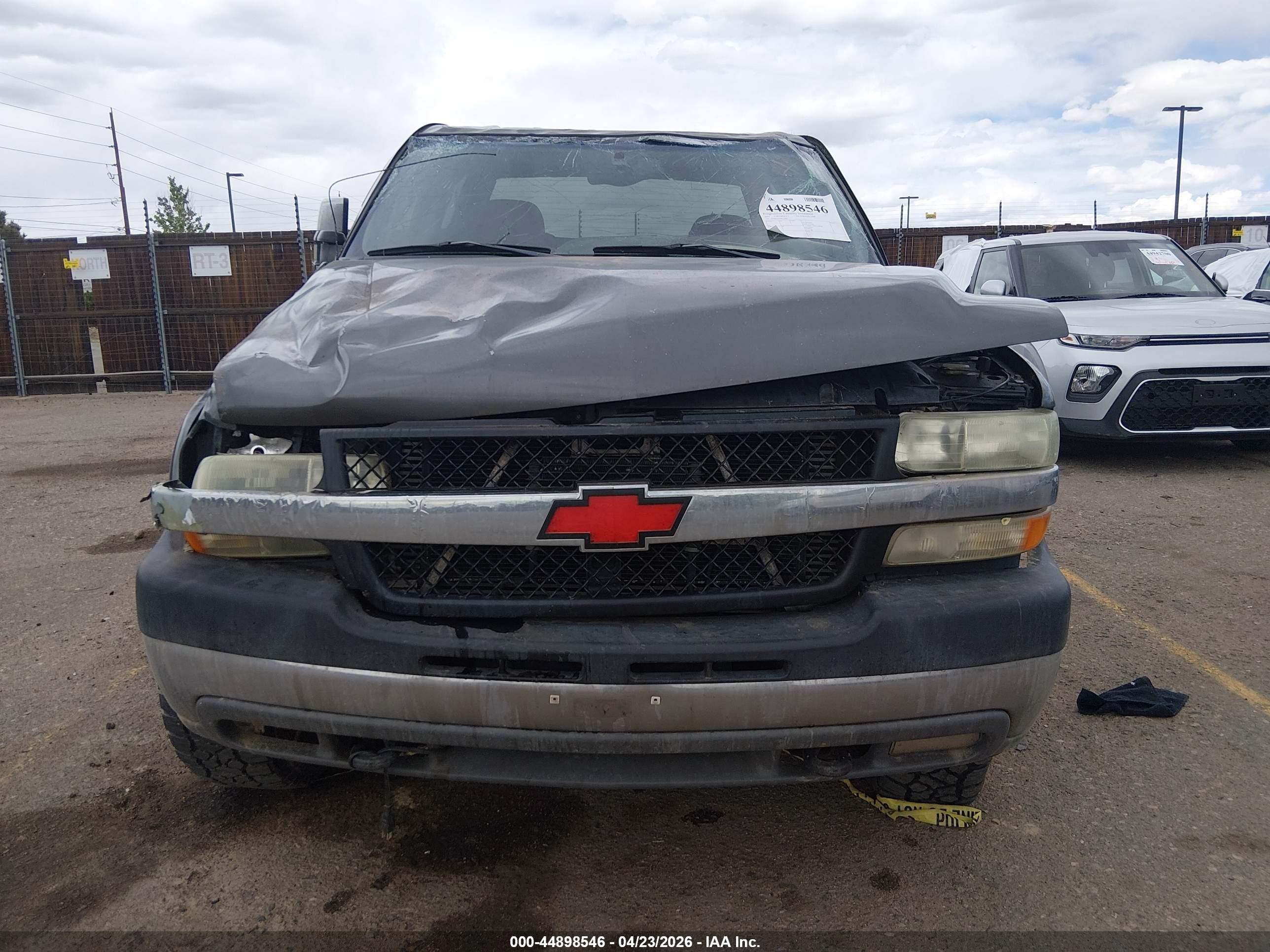 2002 Chevrolet Silverado 2500hd Ls Серый vin: 1GCHK23192F212487